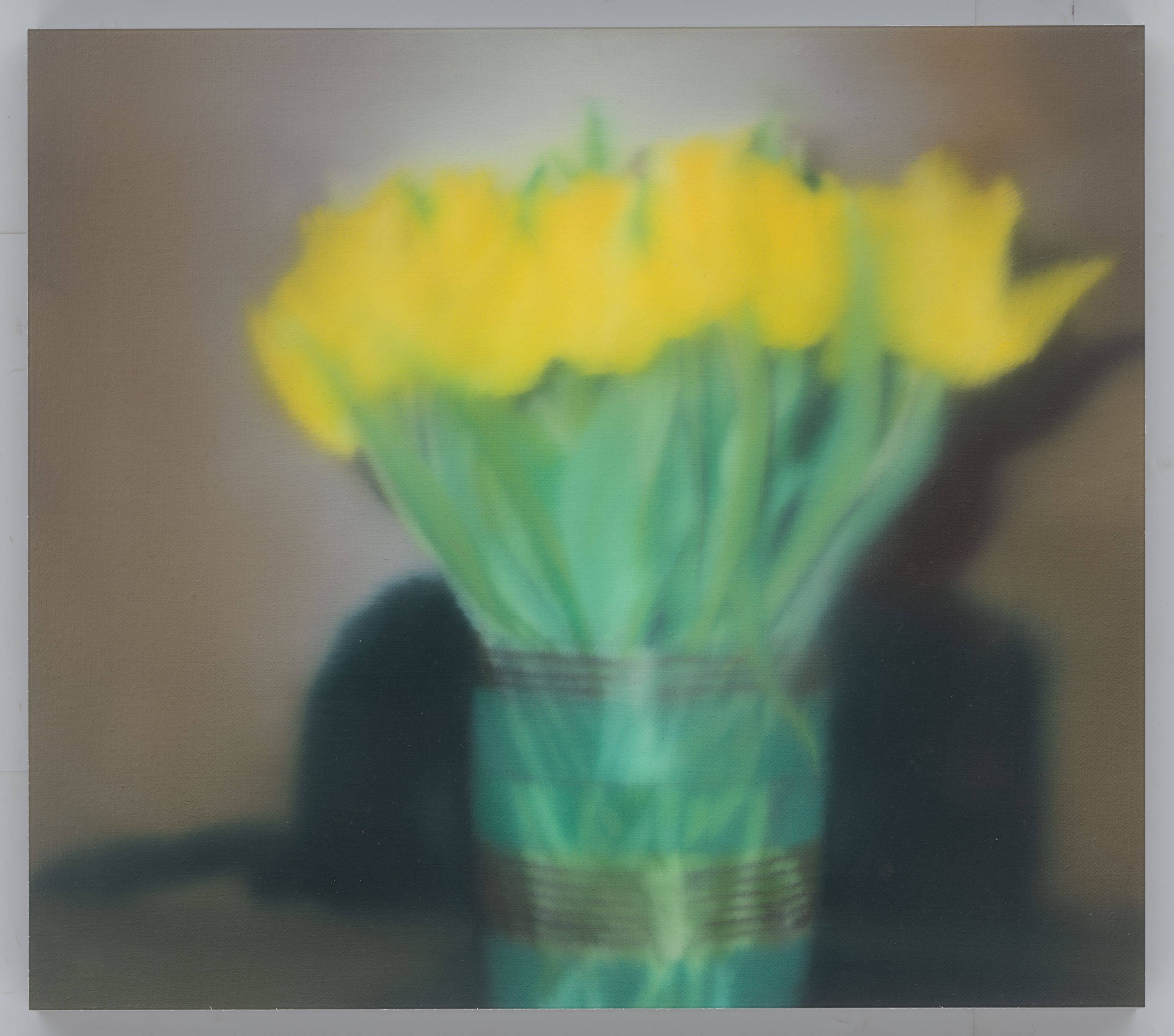 Auf diesem Bild ist das folgende Kunstwerk zu sehen: Gerhard Richter. „Tulips (P17)“. 2017.