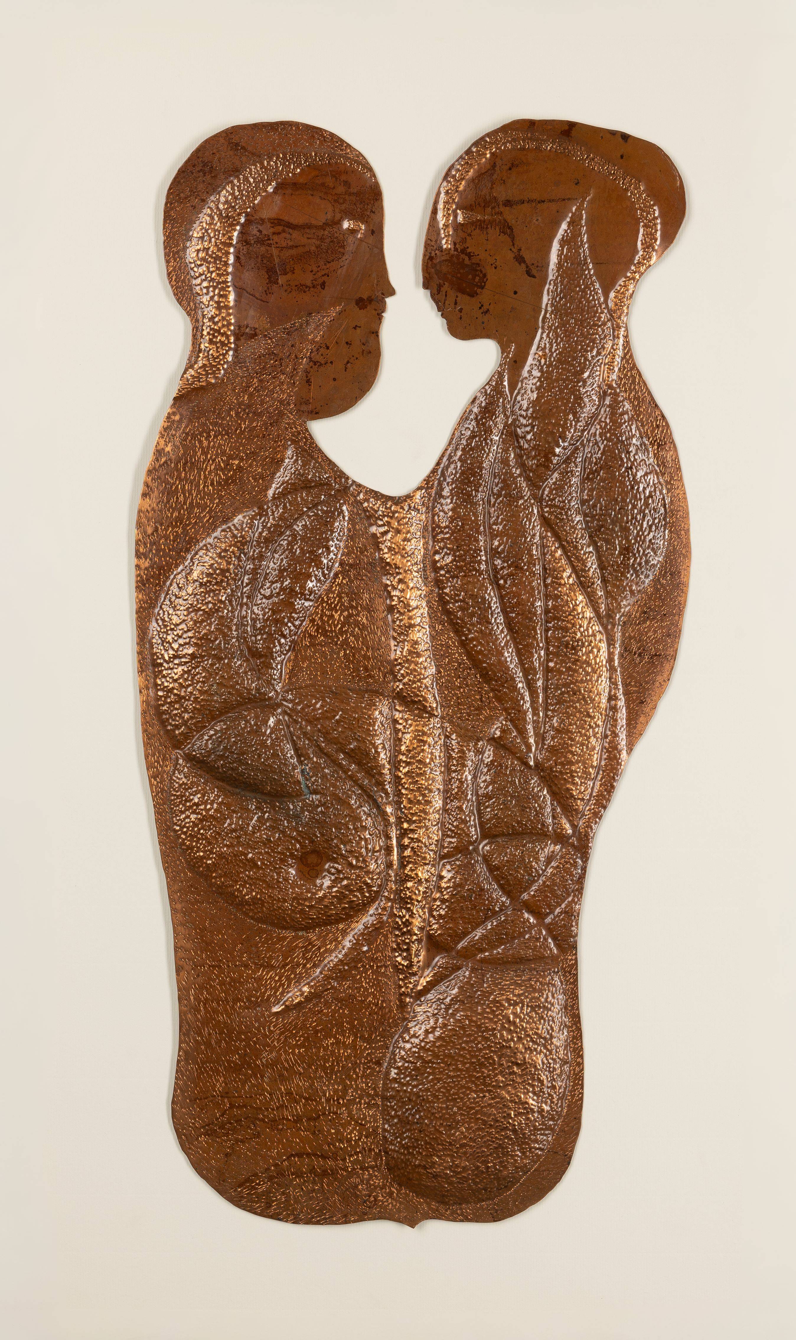 Auf diesem Bild ist das folgende Kunstwerk zu sehen: Gerhard Altenbourg. „Ramses und Armina vom Orden des Goldenen Eros“. 1970.