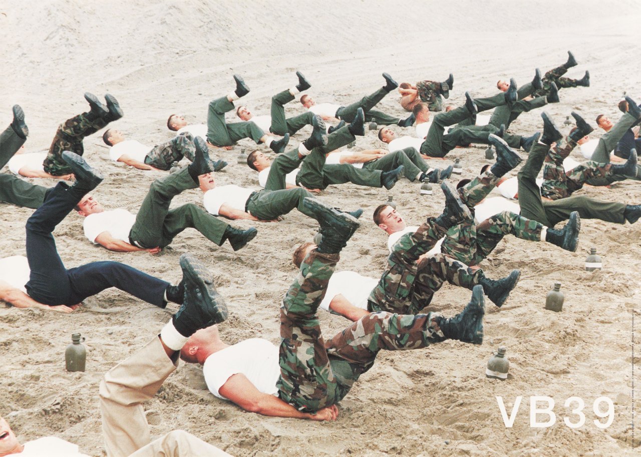 This picture shows the following artwork: Vanessa Beecroft. Untitled (for Parkett 56). 1999.