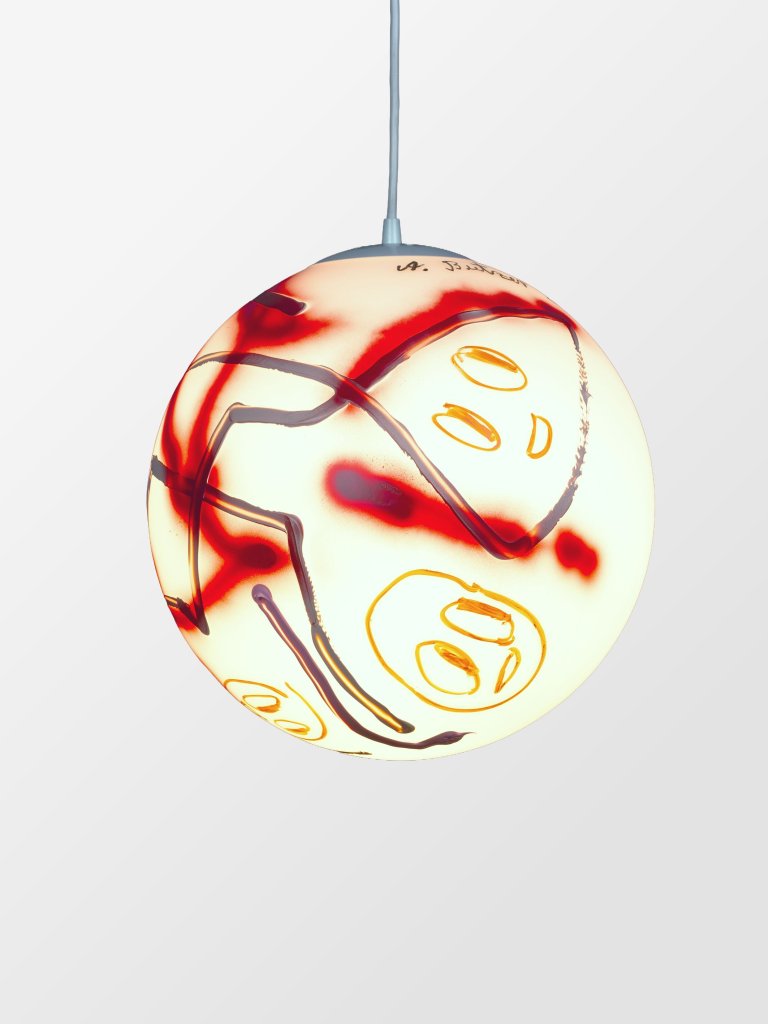 Auf diesem Bild ist das folgende Kunstwerk zu sehen: „Pendant Light“. 2020.