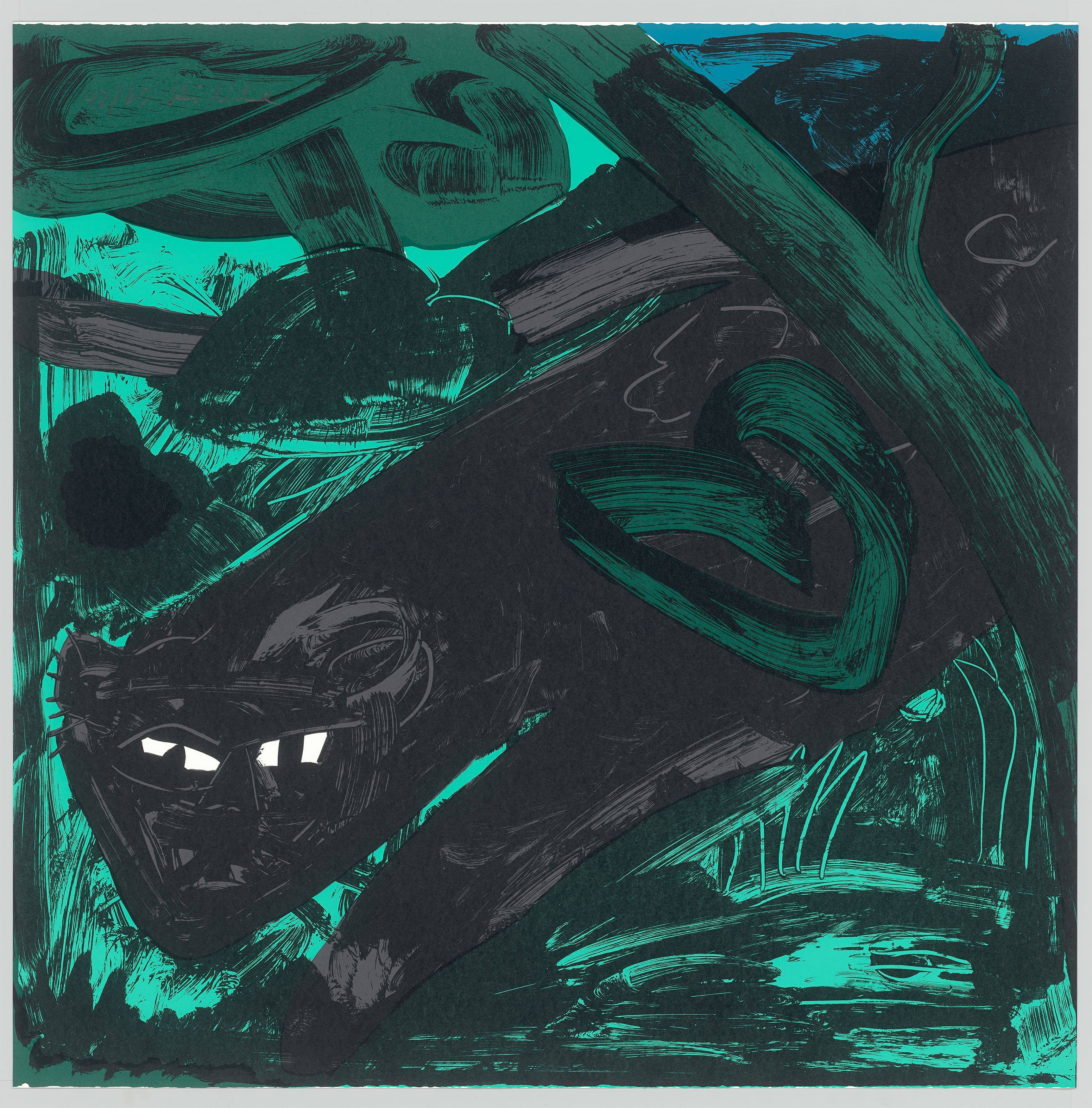 This picture shows the following artwork:  Portfolio. ”8 Für Berlin”. 1986.