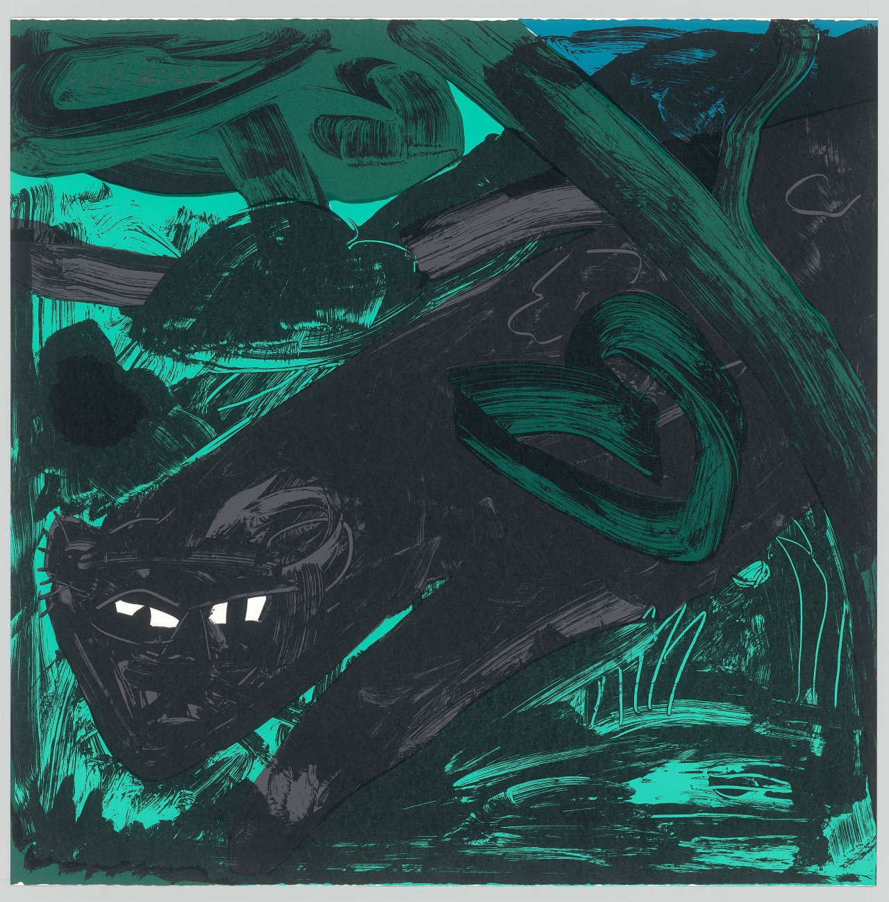 This picture shows the following artwork:  Portfolio. ”8 Für Berlin”. 1986.