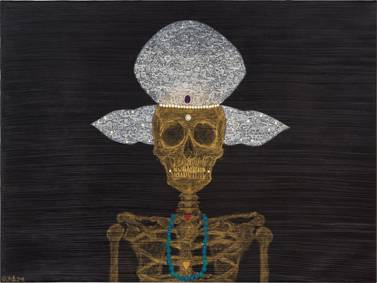 This picture shows the following artwork: Ouyang Chun. ”The King's Woman”. 2008.