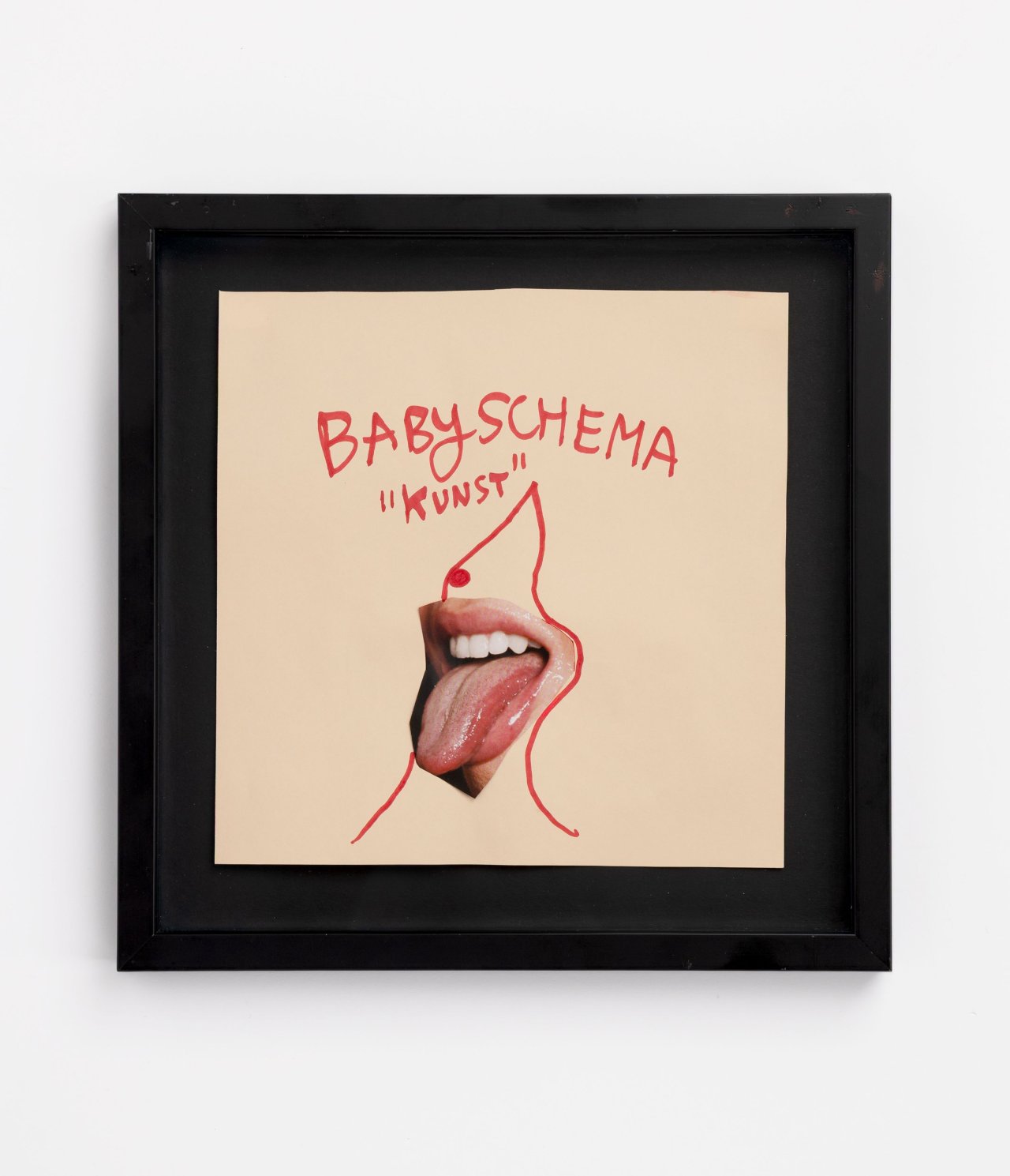 This picture shows the following artwork: Jonathan Meese. ”Untitled (Babypropagandaddy)”. 2008.