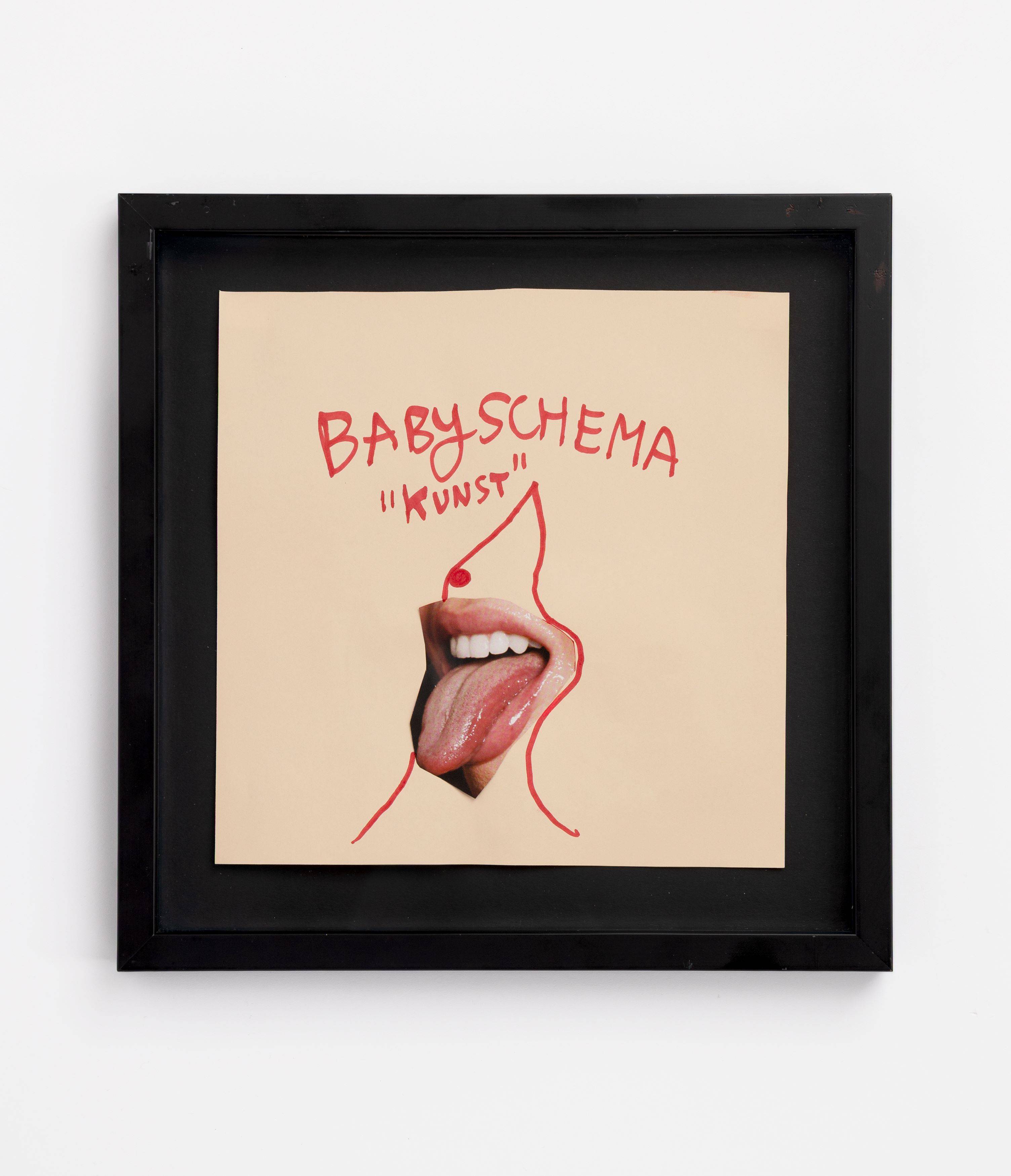 This picture shows the following artwork: Jonathan Meese. ”Untitled (Babypropagandaddy)”. 2008.