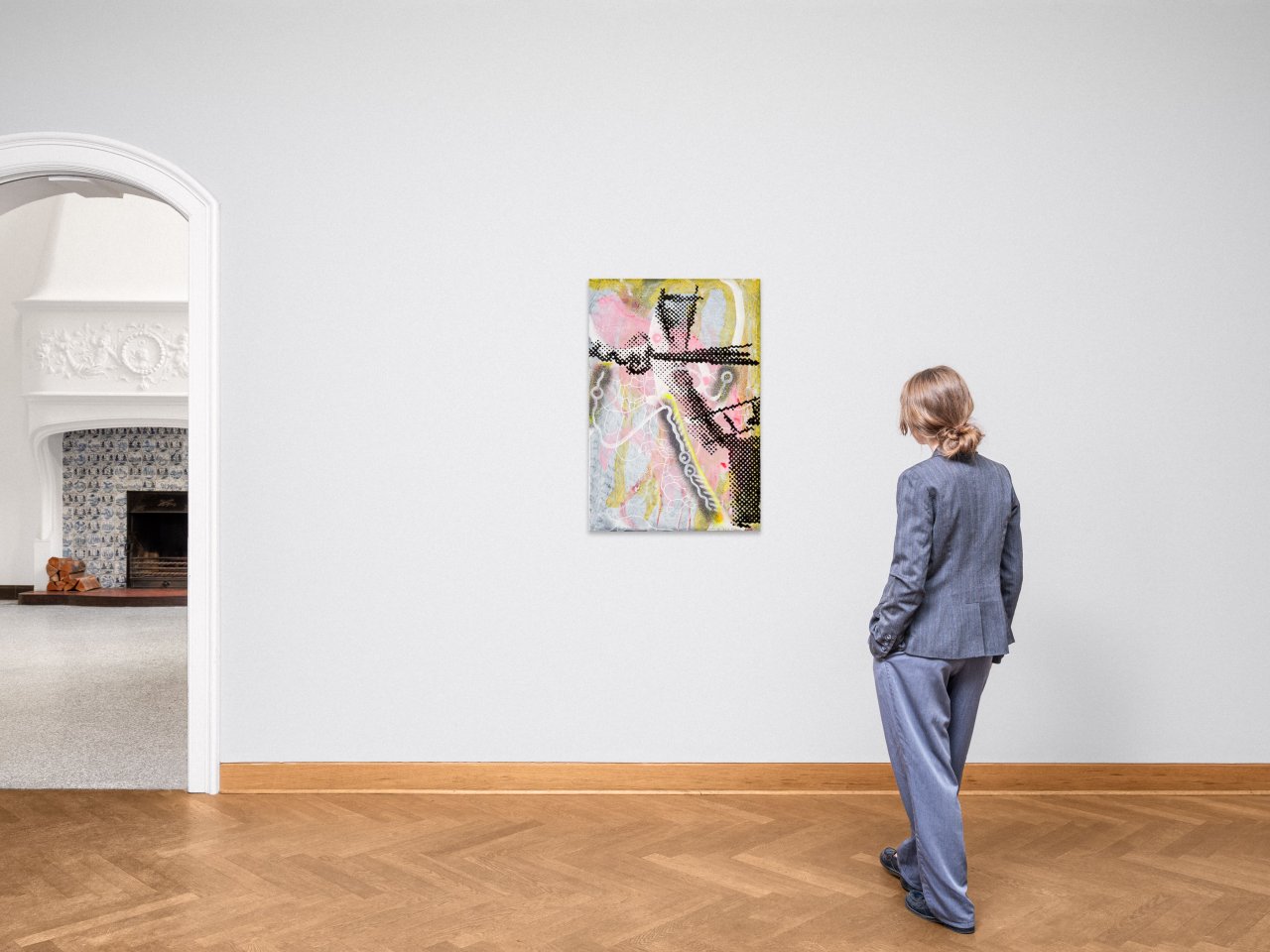 This picture shows the following artwork: Sigmar Polke. Untitled. 1999.