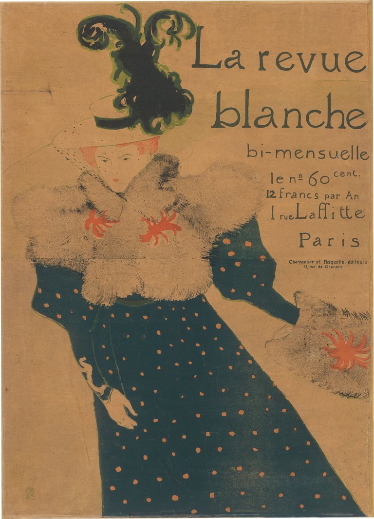 Auf diesem Bild ist das folgende Kunstwerk zu sehen: „La Revue blanche“. 1985/96.