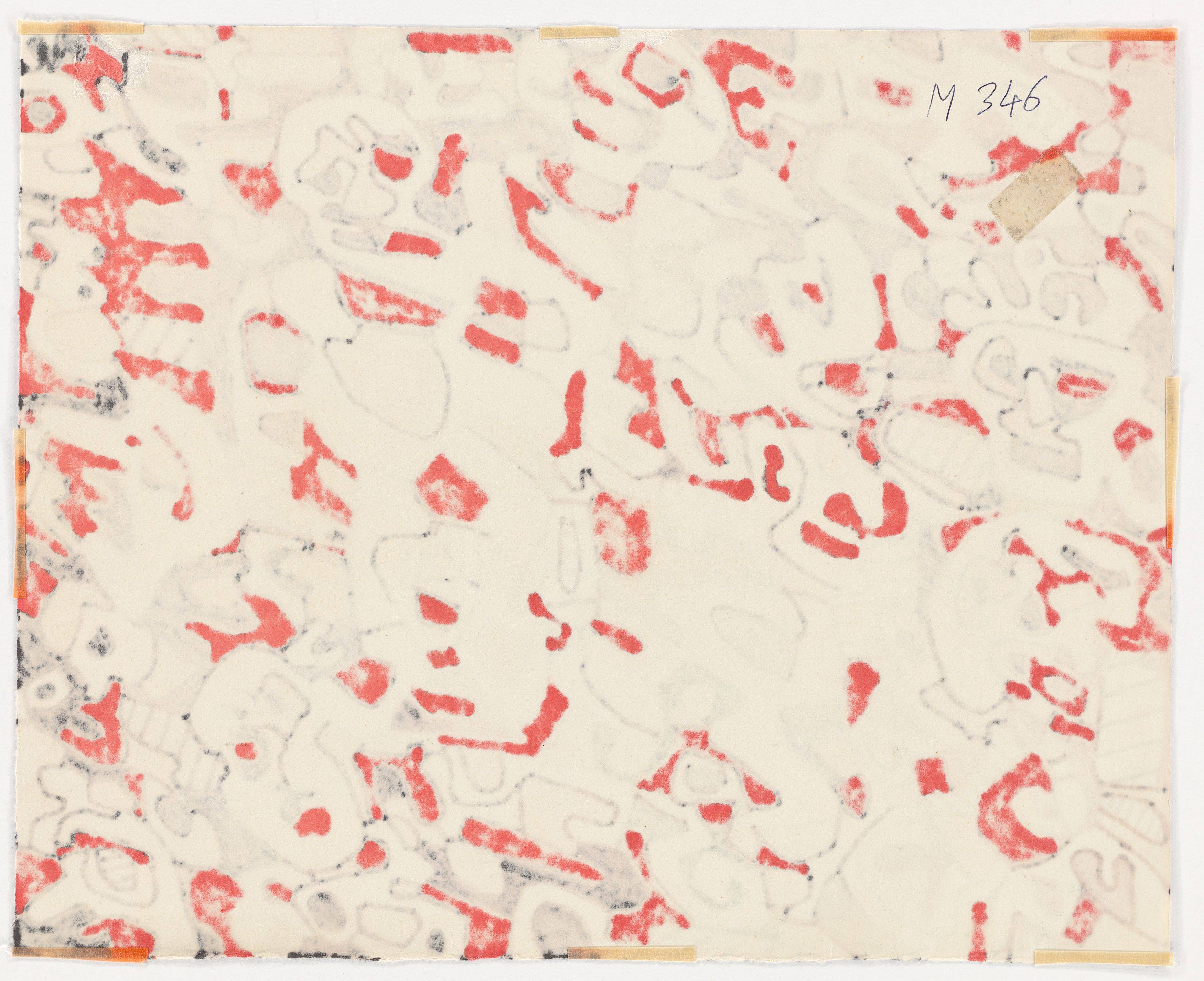 This picture shows the following artwork: Jean Dubuffet. „Logologie“. 1967.