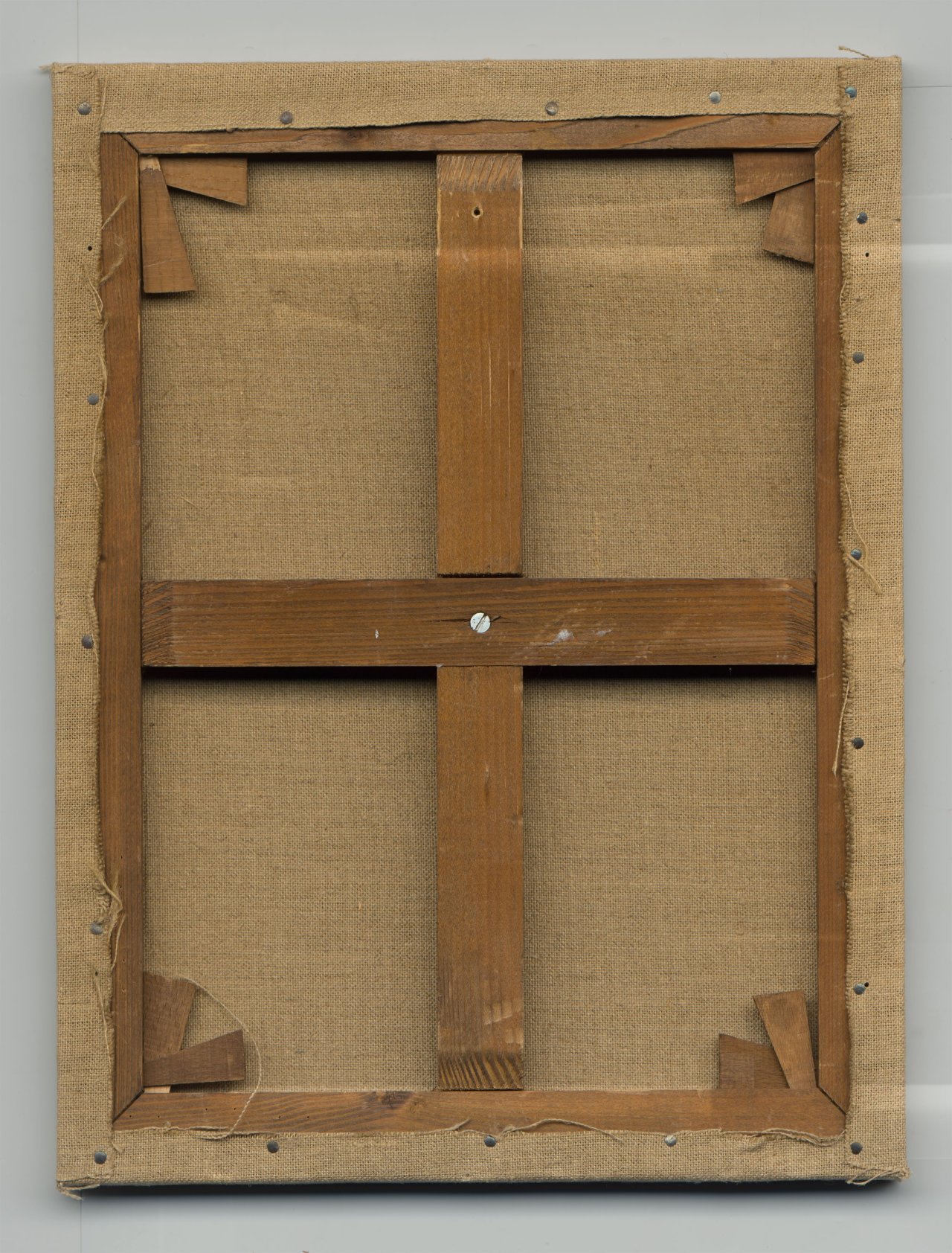 This picture shows the following artwork: Willi Baumeister. ”Mit zwei Lineamenten”. 1938.