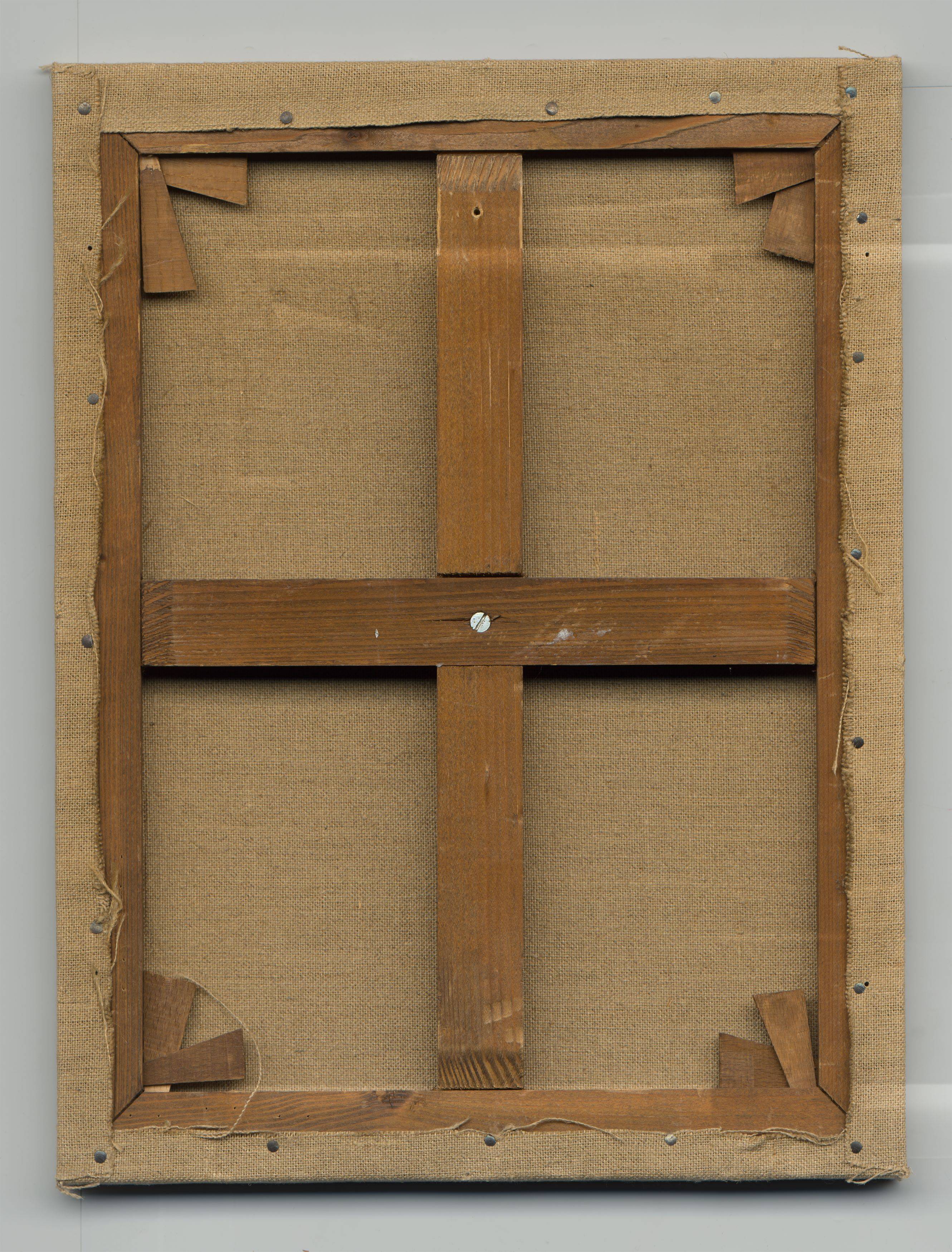 This picture shows the following artwork: Willi Baumeister. ”Mit zwei Lineamenten”. 1938.
