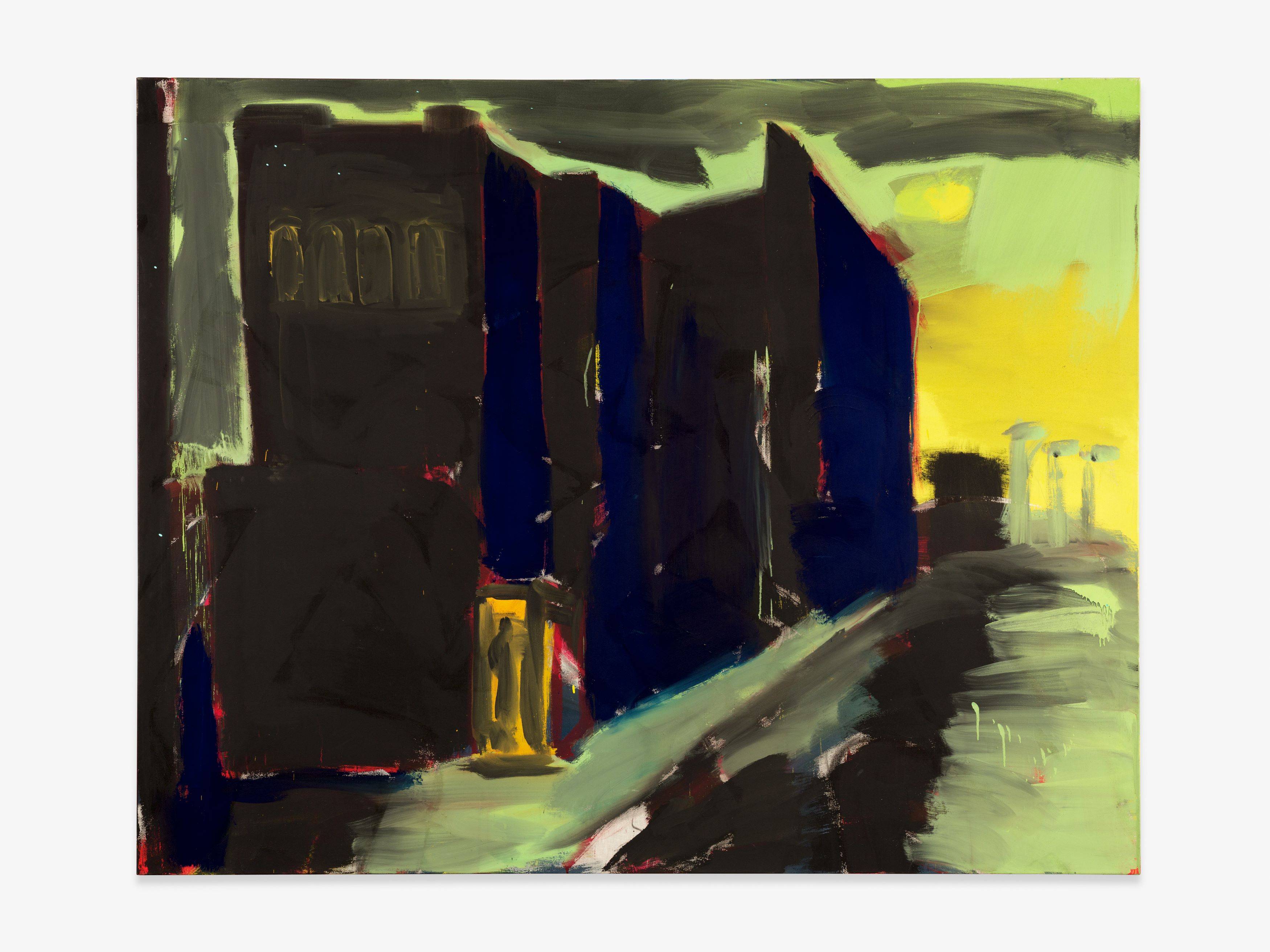 Auf diesem Bild ist das folgende Kunstwerk zu sehen: Rainer Fetting. „Moritzplatz I“. 1980.