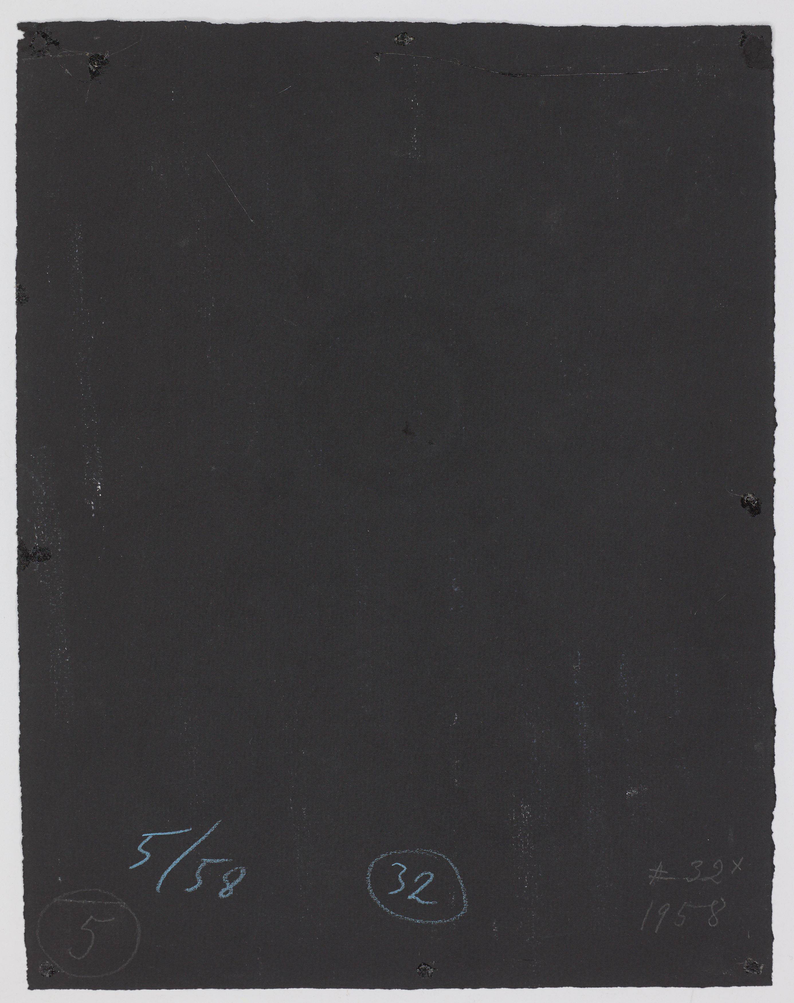 This picture shows the following artwork: Adolf Fleischmann. Untitled. 1958.