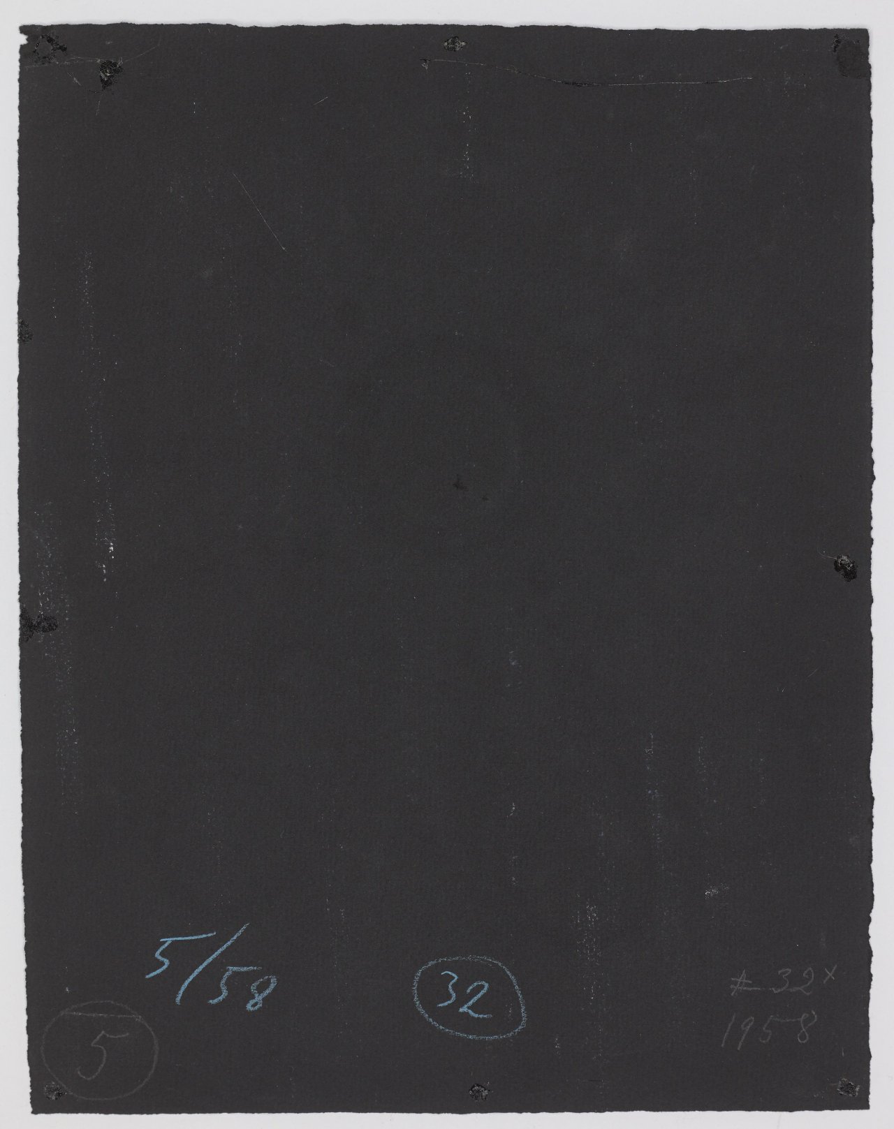 This picture shows the following artwork: Adolf Fleischmann. Untitled. 1958.