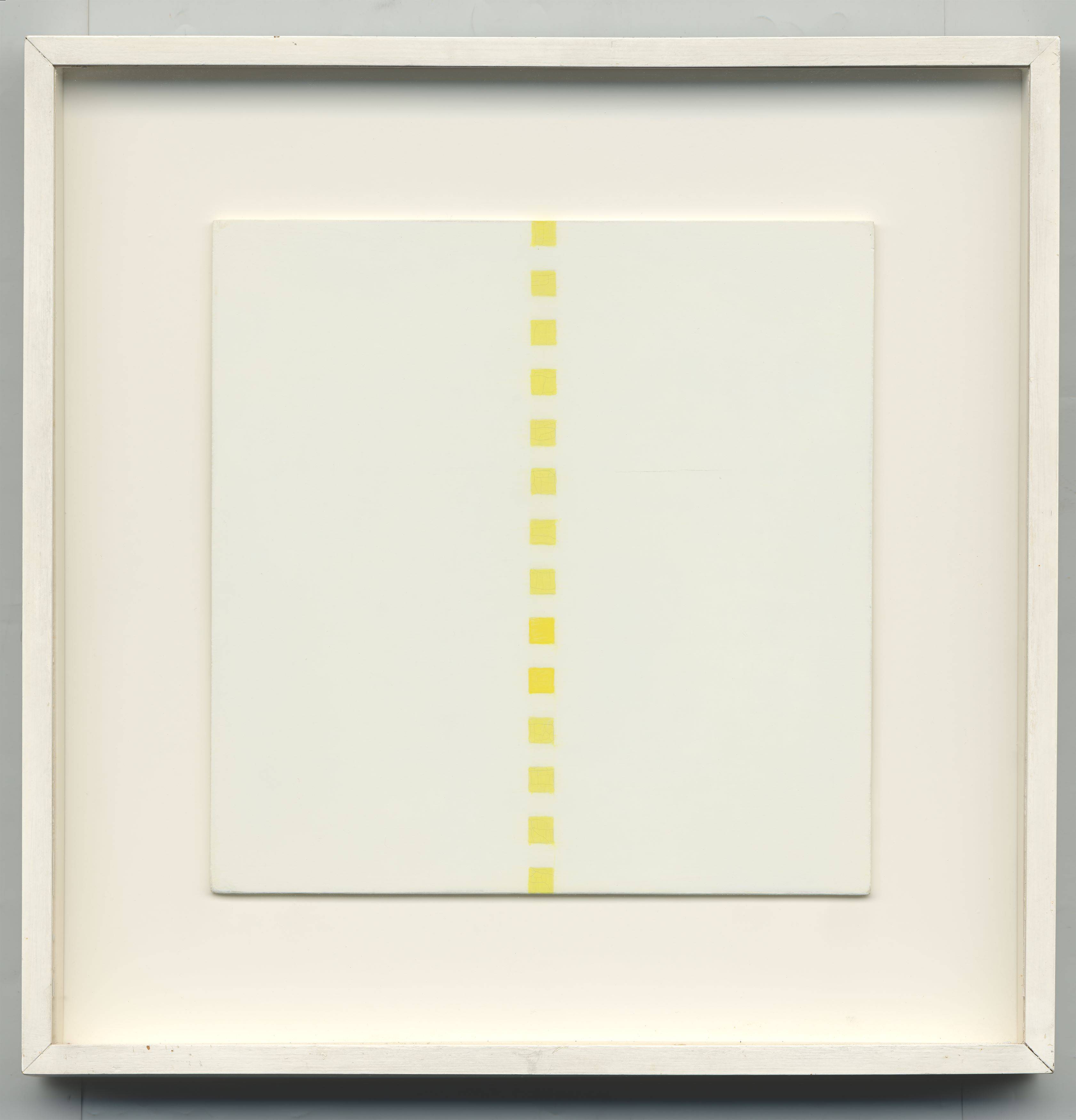 Auf diesem Bild ist das folgende Kunstwerk zu sehen: Antonio Calderara. „Pittura“. 1972.