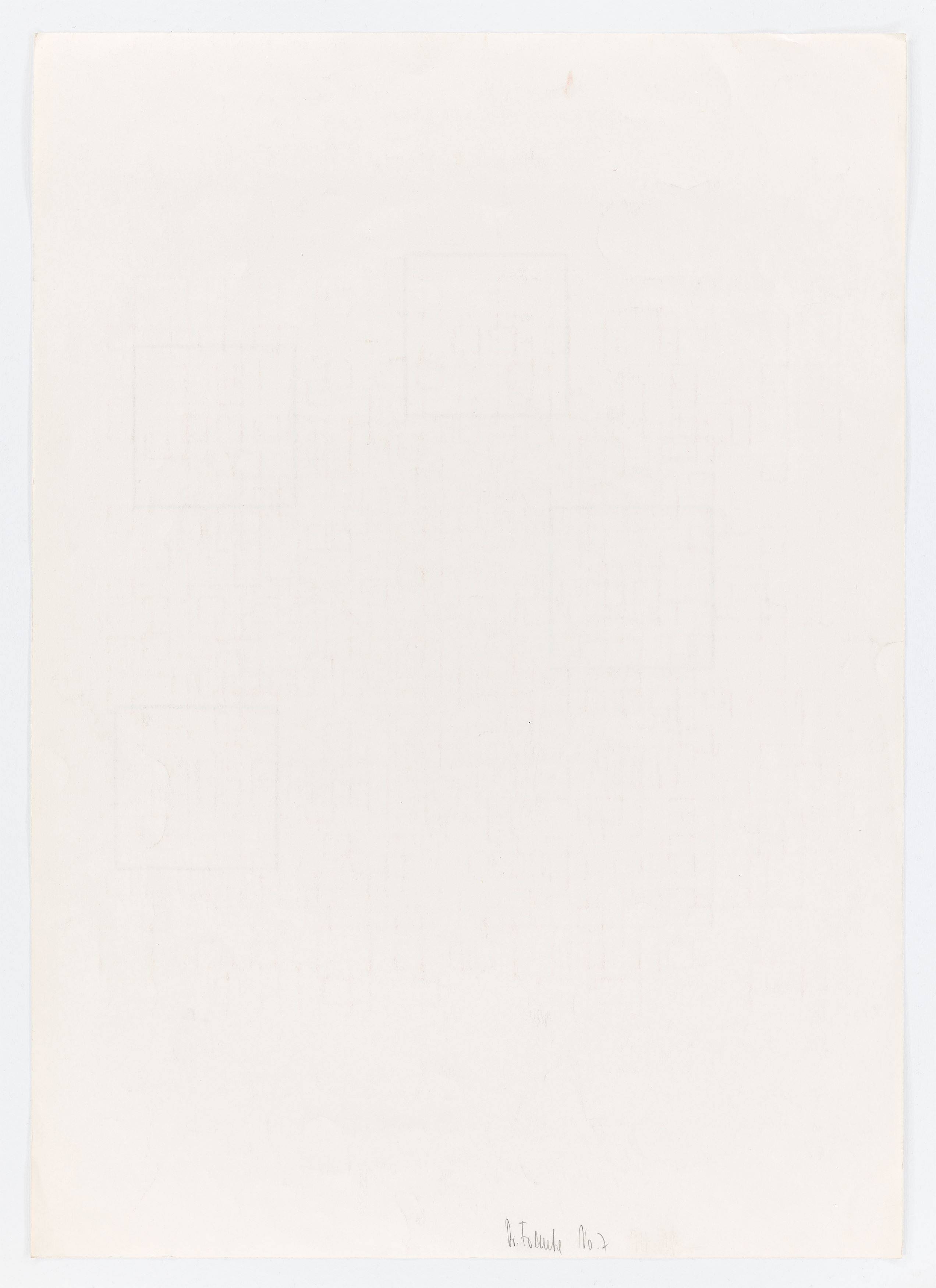 Auf diesem Bild ist das folgende Kunstwerk zu sehen: Herbert W. Franke. Quadrate. 1969/70.