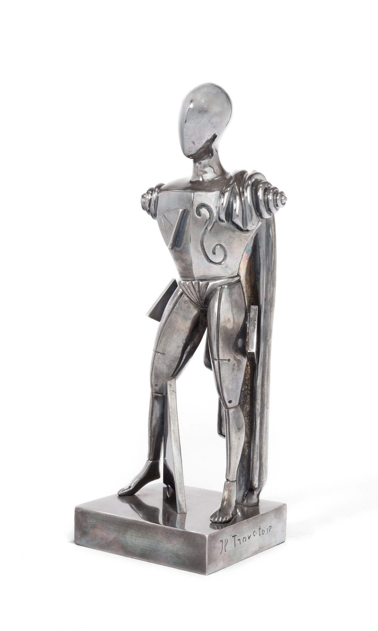 This picture shows the following artwork: Giorgio de Chirico. ”Il Trovatore”. Circa 1971.