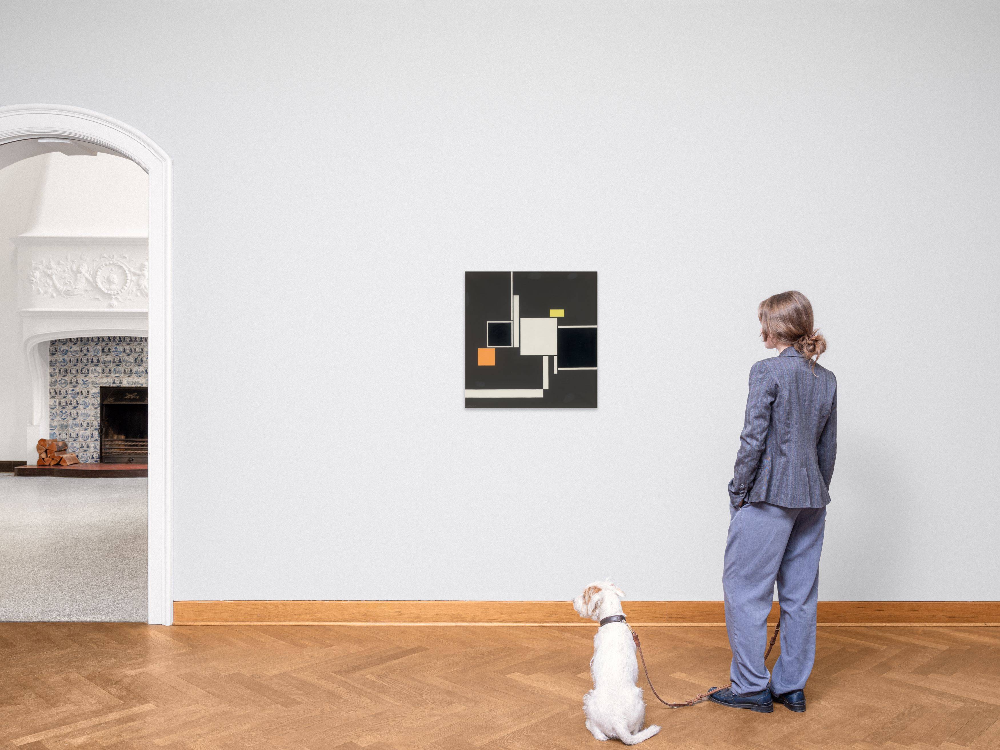 Auf diesem Bild ist das folgende Kunstwerk zu sehen: Walter Dexel. „Quadrate 25“. 1925/65.