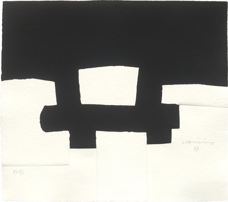 Auf diesem Bild ist das folgende Kunstwerk zu sehen: Eduardo Chillida. „Berlin“. 1990.