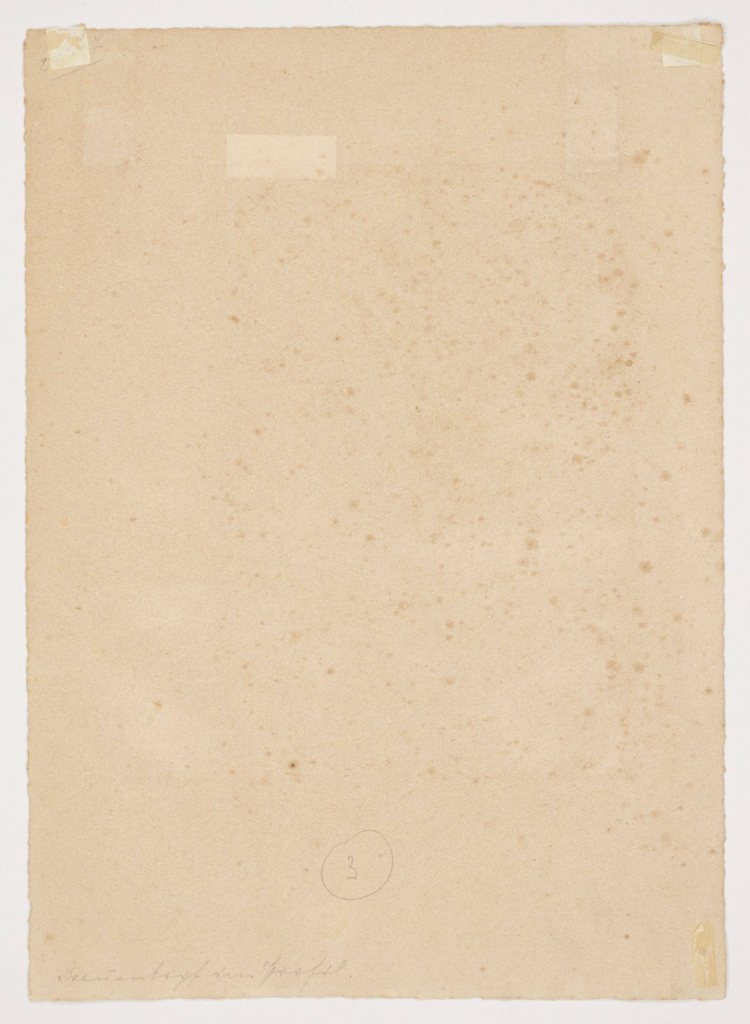 This picture shows the following artwork: Max Beckmann. ”Naila im Profil (Bildnis Frau H. M.)”. 1923.