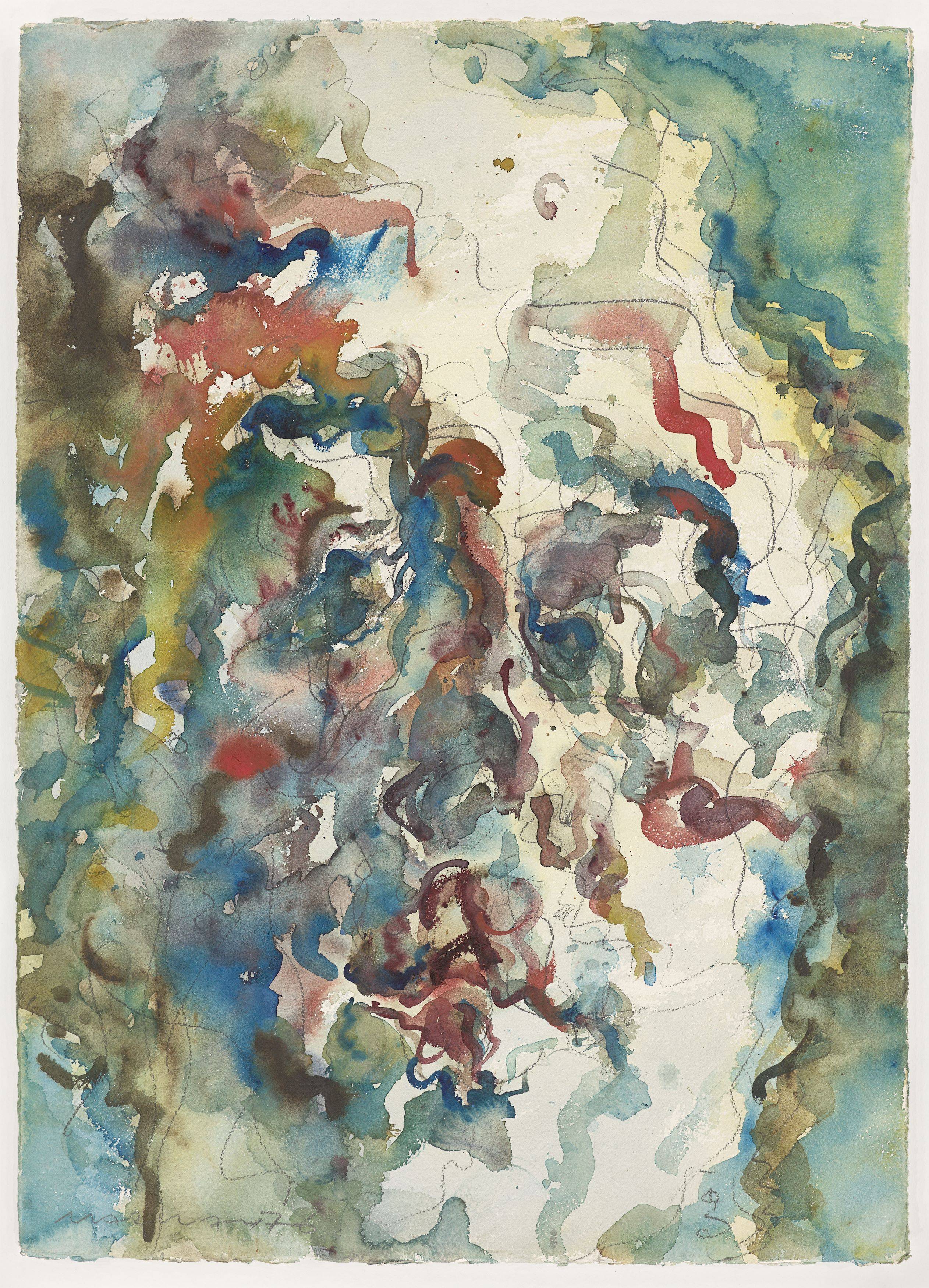 This picture shows the following artwork:  Marwan. Untitled. 1976.