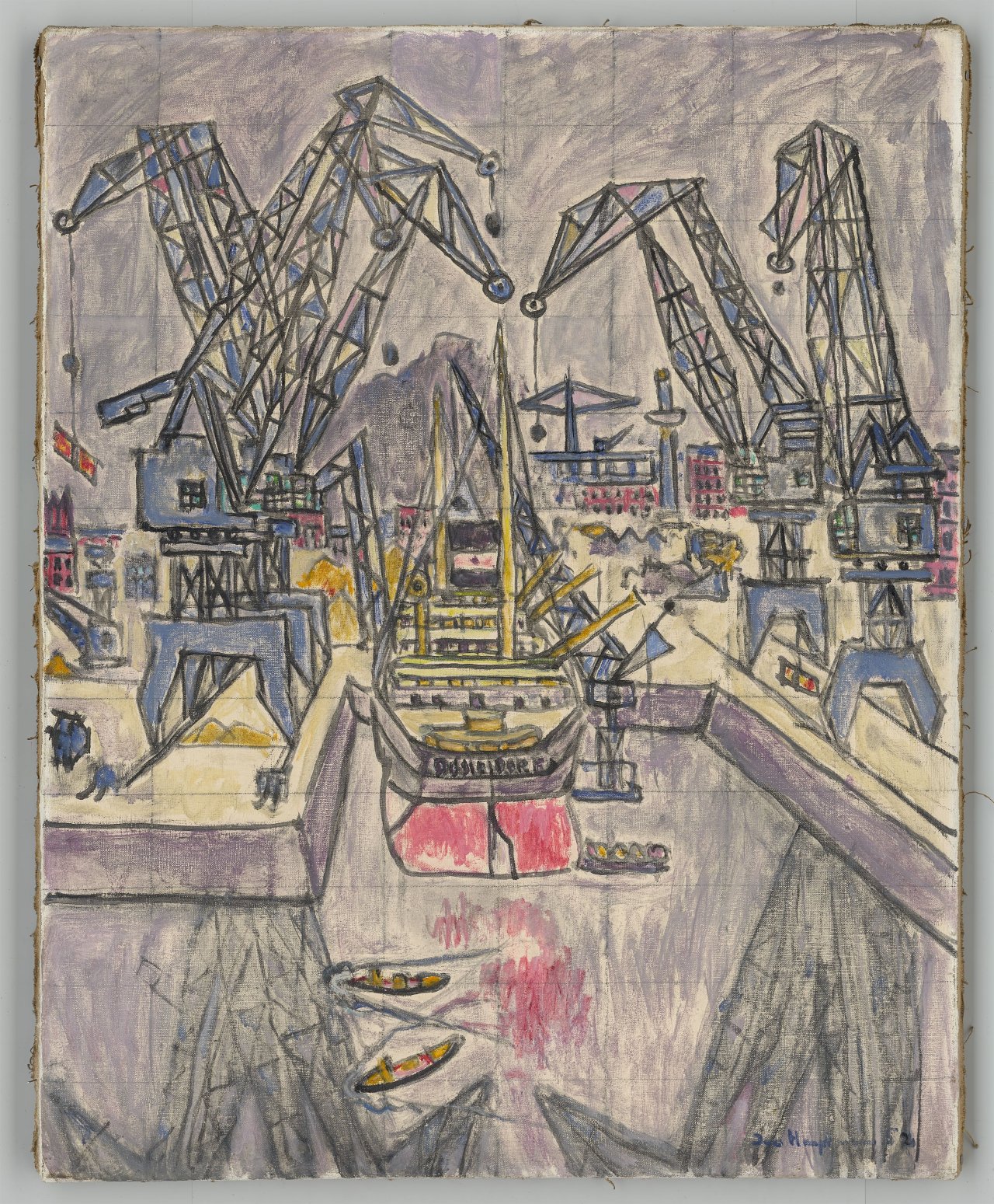 Auf diesem Bild ist das folgende Kunstwerk zu sehen: Ivo Hauptmann. Ohne Titel. 1952.