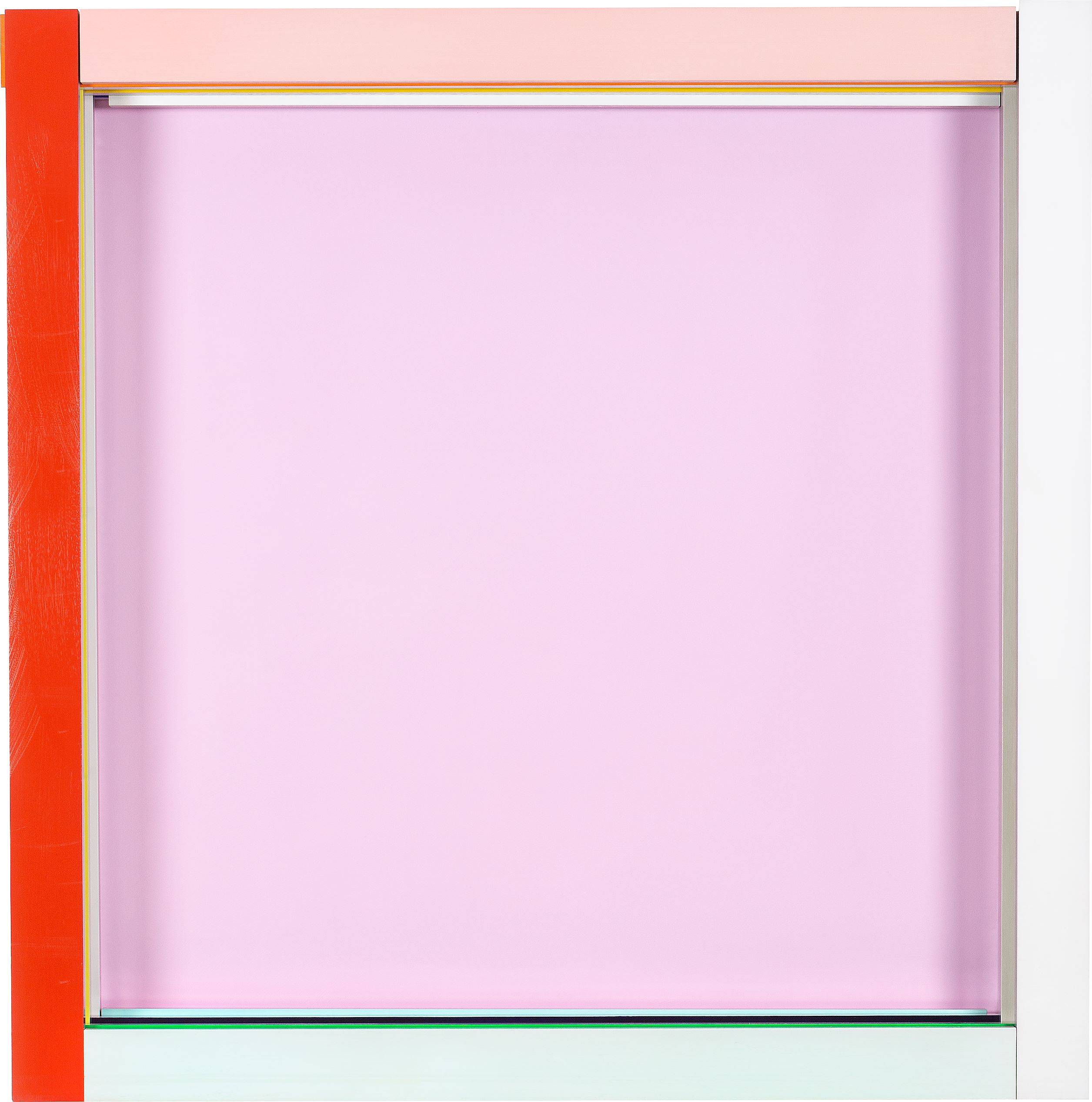 This picture shows the following artwork: Imi Knoebel. Permanentmagenta. 1993.