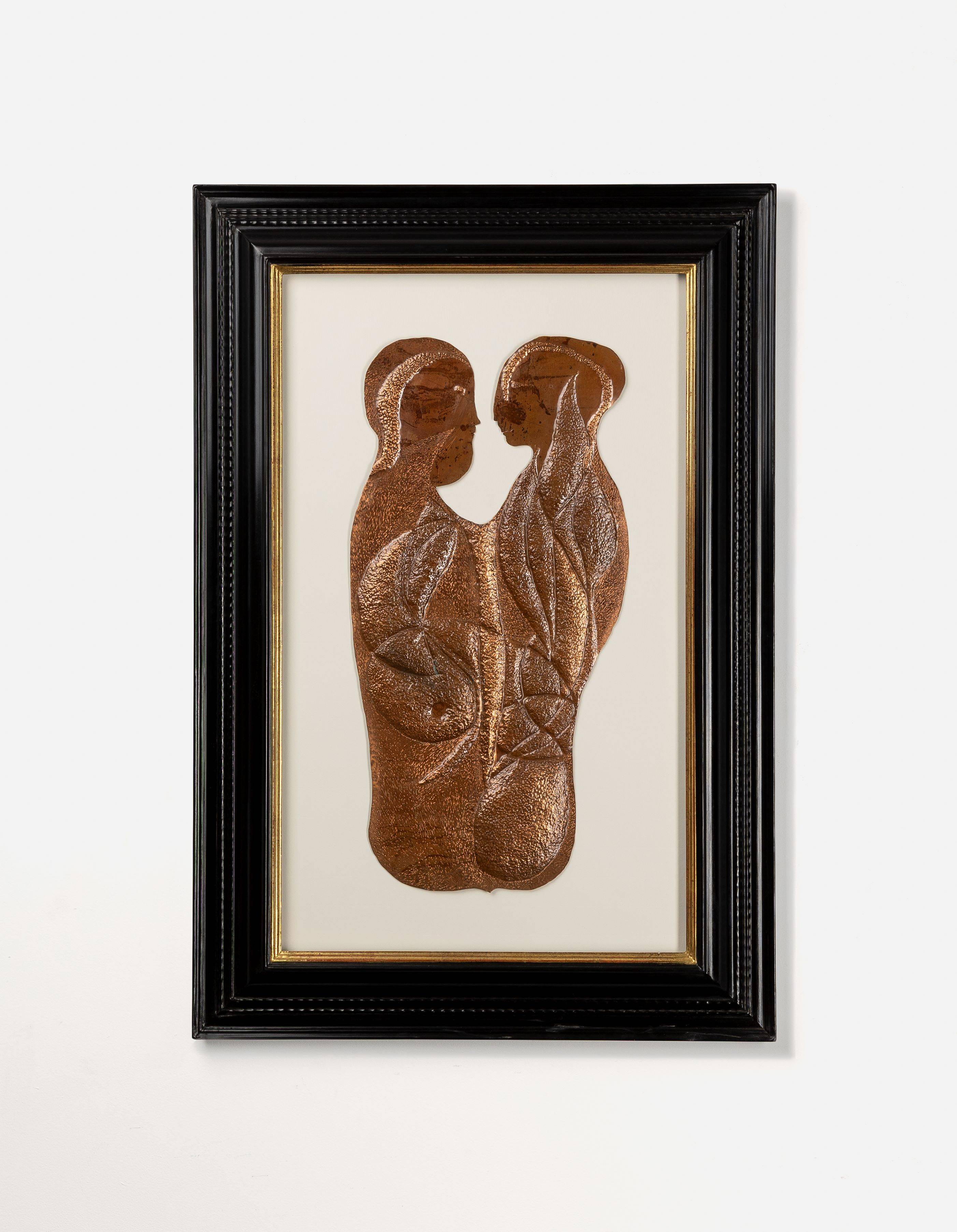 Auf diesem Bild ist das folgende Kunstwerk zu sehen: Gerhard Altenbourg. „Ramses und Armina vom Orden des Goldenen Eros“. 1970.
