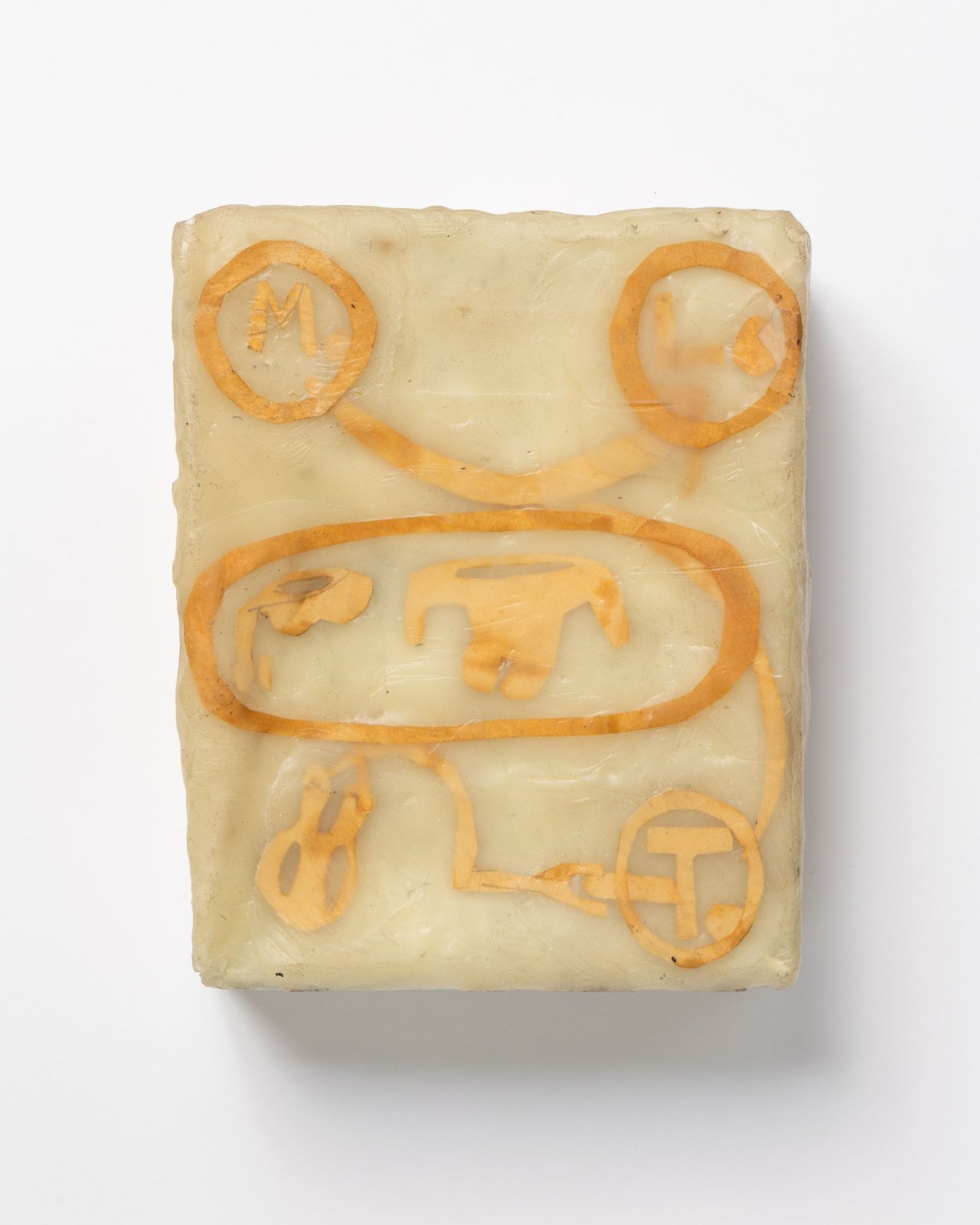 Auf diesem Bild ist das folgende Kunstwerk zu sehen: Martin Assig. „Kerze Nr. 18“. 1993.