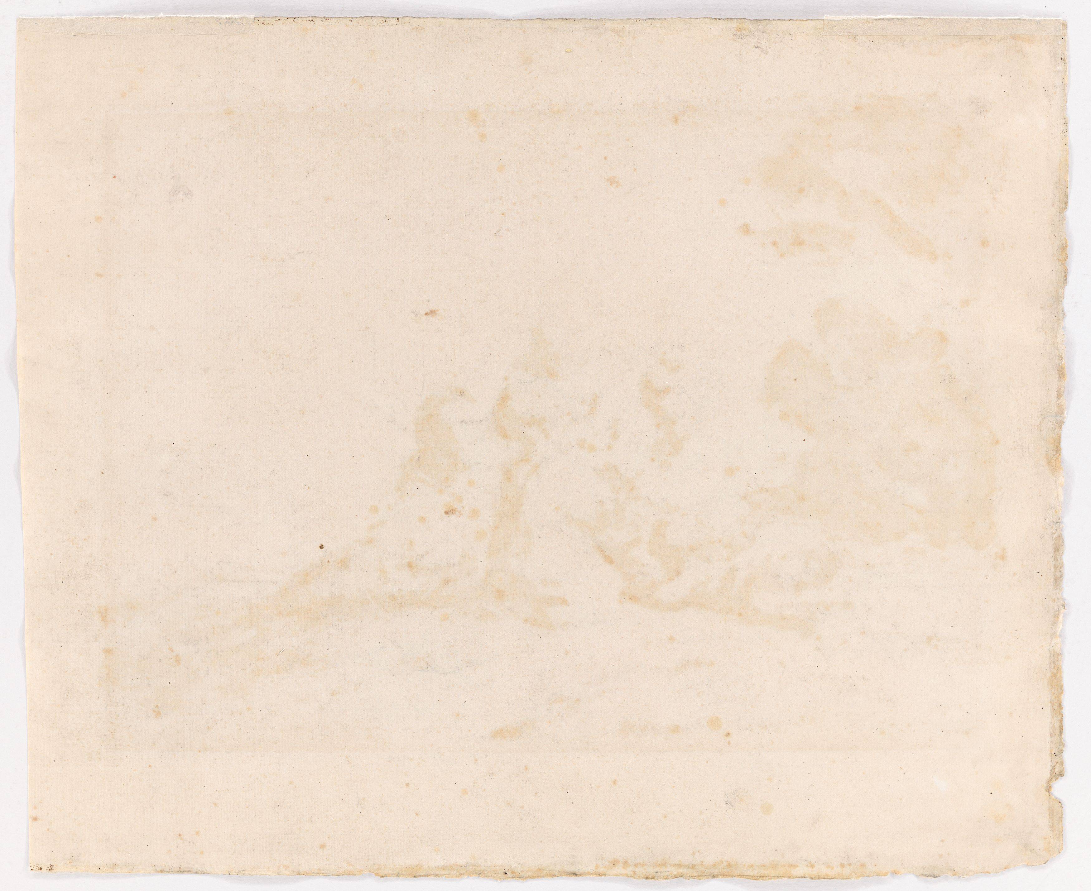 This picture shows the following artwork: Honoré Daumier. ”Enfants jouant sous des arbres”.