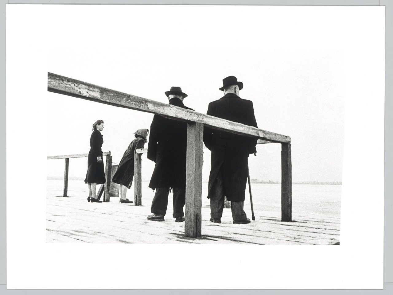 Auf diesem Bild ist das folgende Kunstwerk zu sehen: Arno Fischer. „Müritz DDR“. 1956.