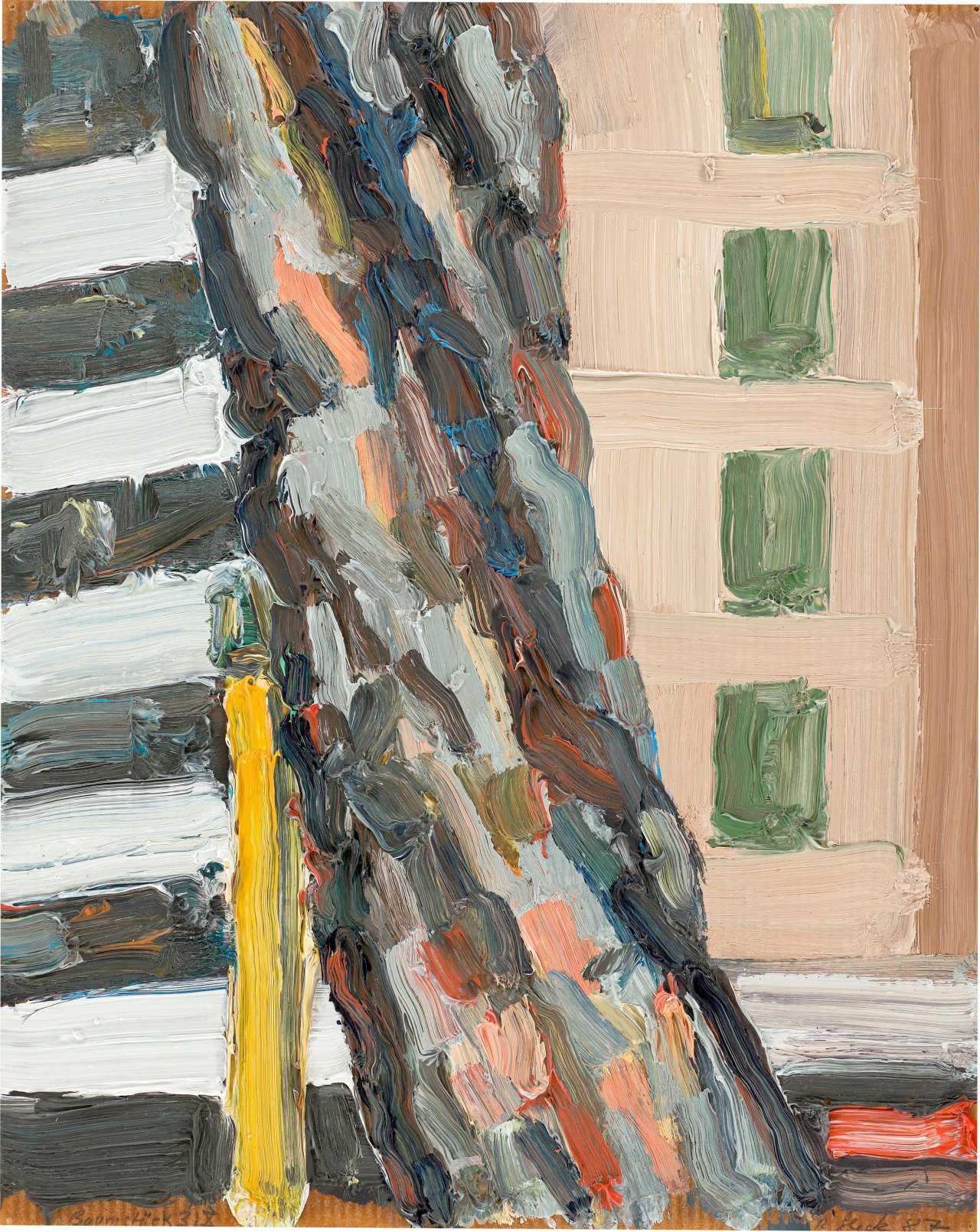 Auf diesem Bild ist das folgende Kunstwerk zu sehen: Ralph Fleck. „Baumstück 3/X“. 1987.