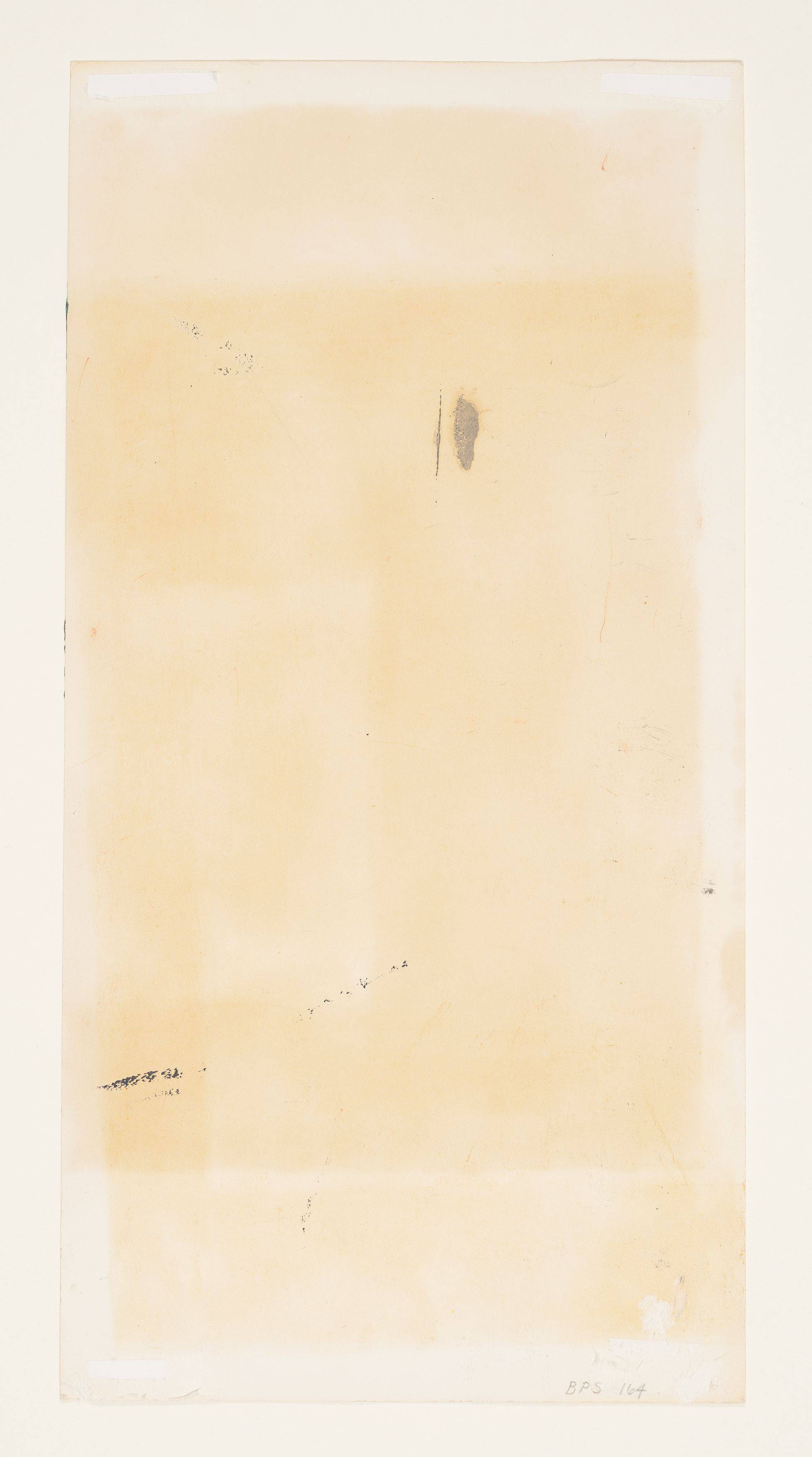 Auf diesem Bild ist das folgende Kunstwerk zu sehen: Josef Albers. Farbstudie zu „Homage to the Square“. Um 1964-74.