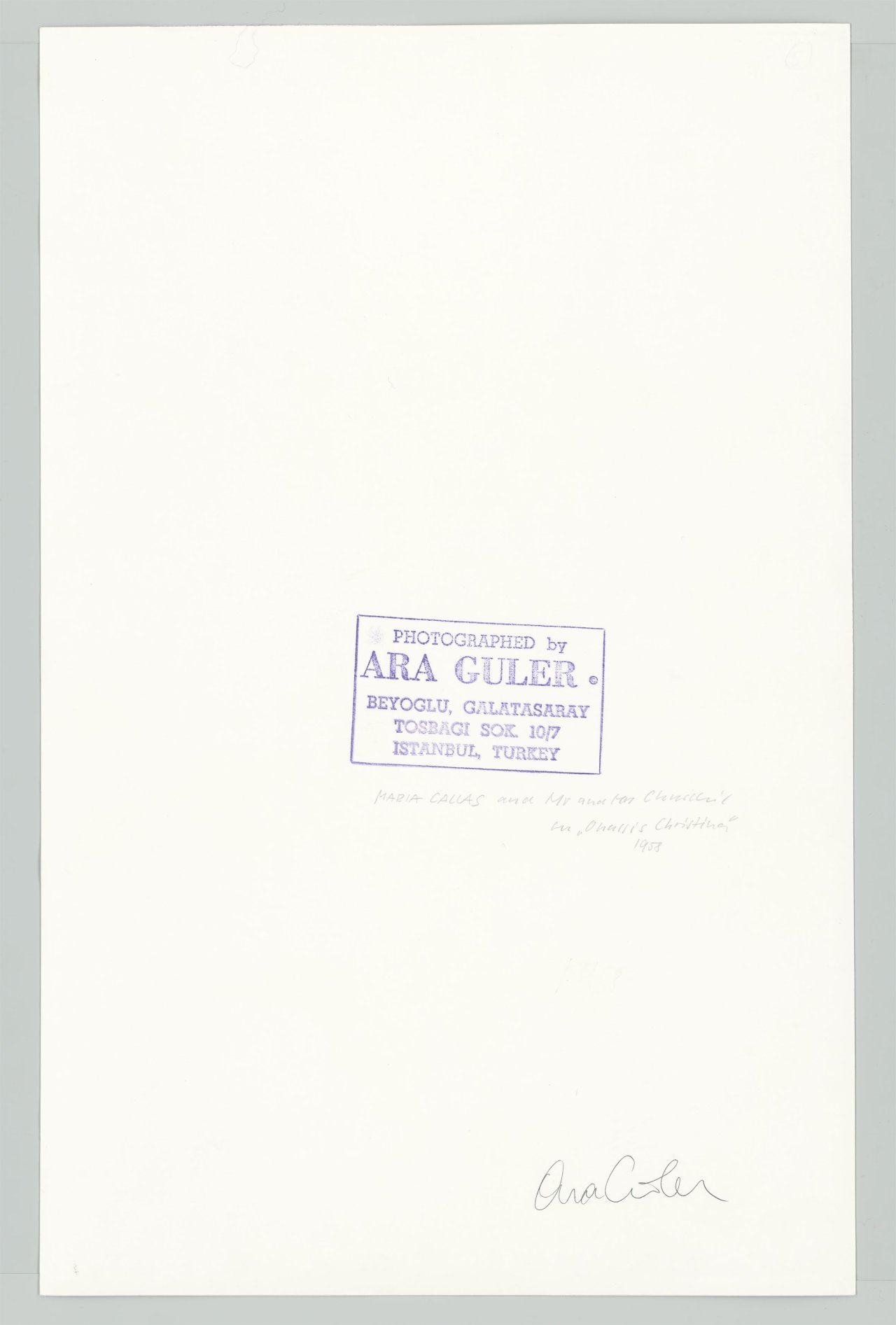 This picture shows the following artwork: Ara Güler. Maria Callas and Mr. and Mrs. Churchill on 'Onassis Christina'. 1957.