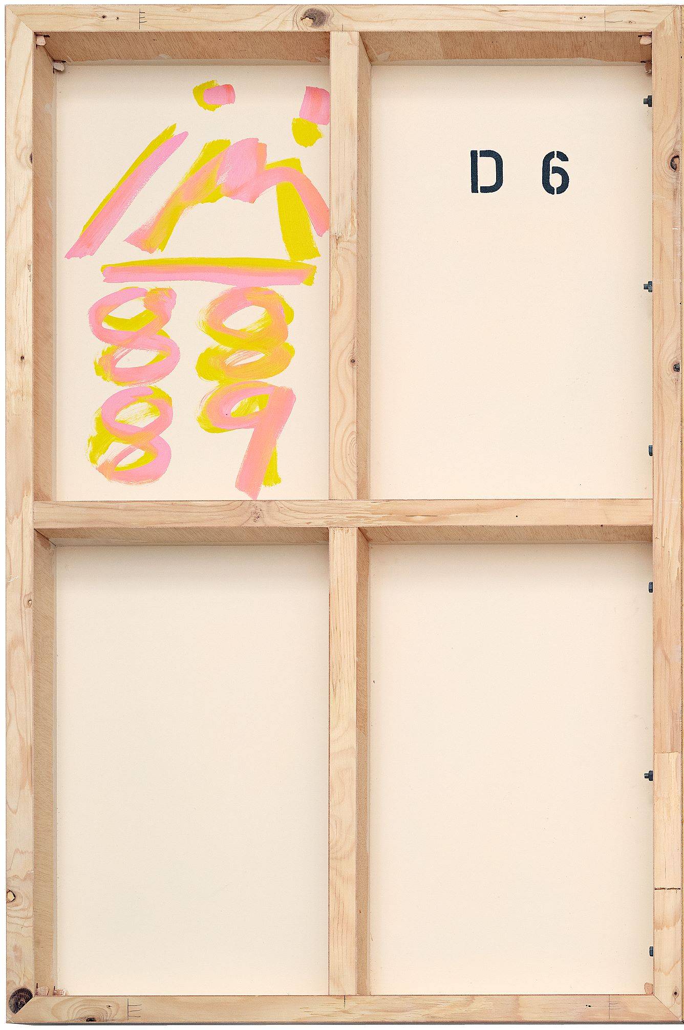 Auf diesem Bild ist das folgende Kunstwerk zu sehen: Imi Knoebel. Torso D (D1–D6). 1988–89.