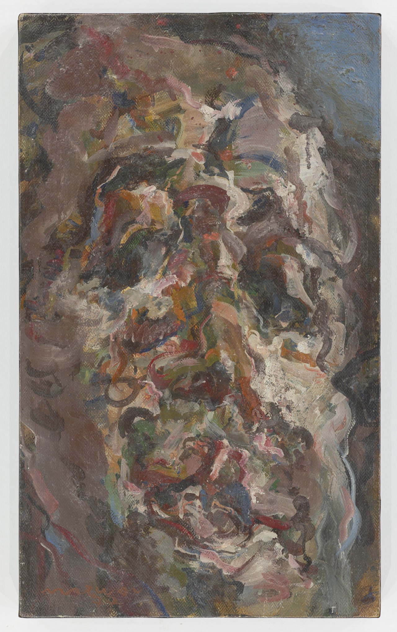 This picture shows the following artwork:  Marwan. Untitled. 1977.
