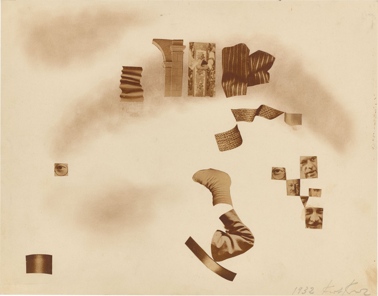 This picture shows the following artwork: Kurt Kranz. Surreale Photomontage. 1932.