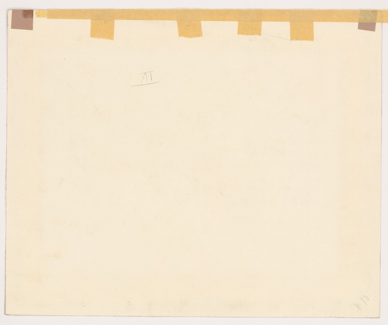 This picture shows the following artwork: Rolf Cavael. Untitled. 1947.