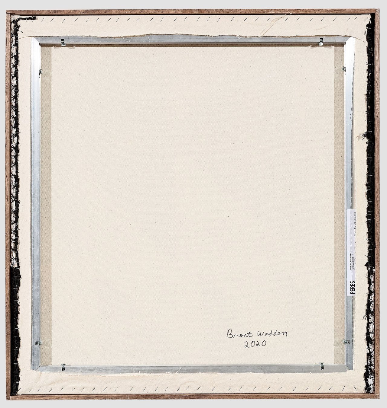 This picture shows the following artwork: Brent Wadden. Untitled. 2020.