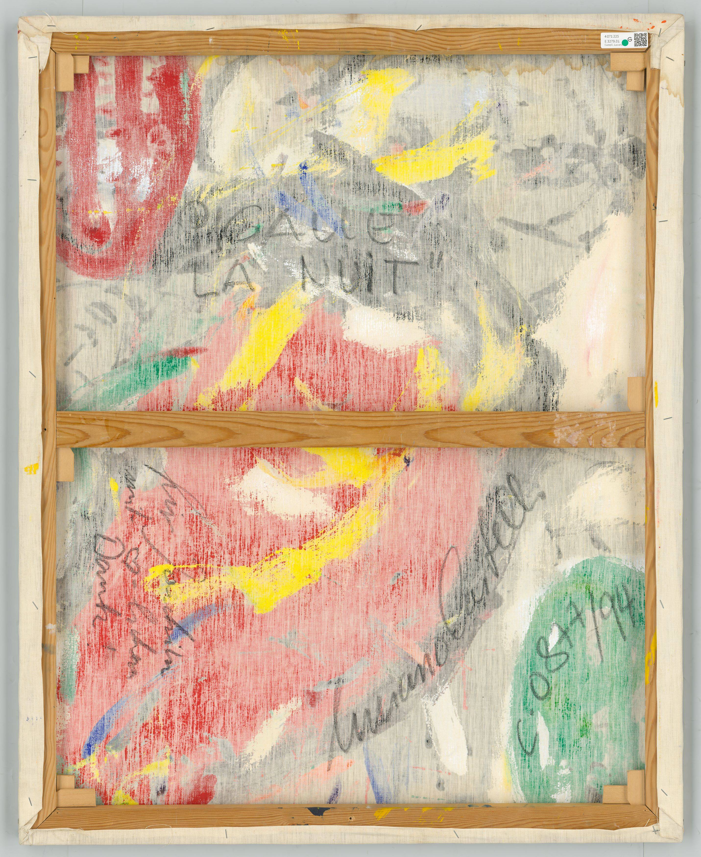 Auf diesem Bild ist das folgende Kunstwerk zu sehen: Luciano Castelli. „Pigalle La Nuit“. 1994.