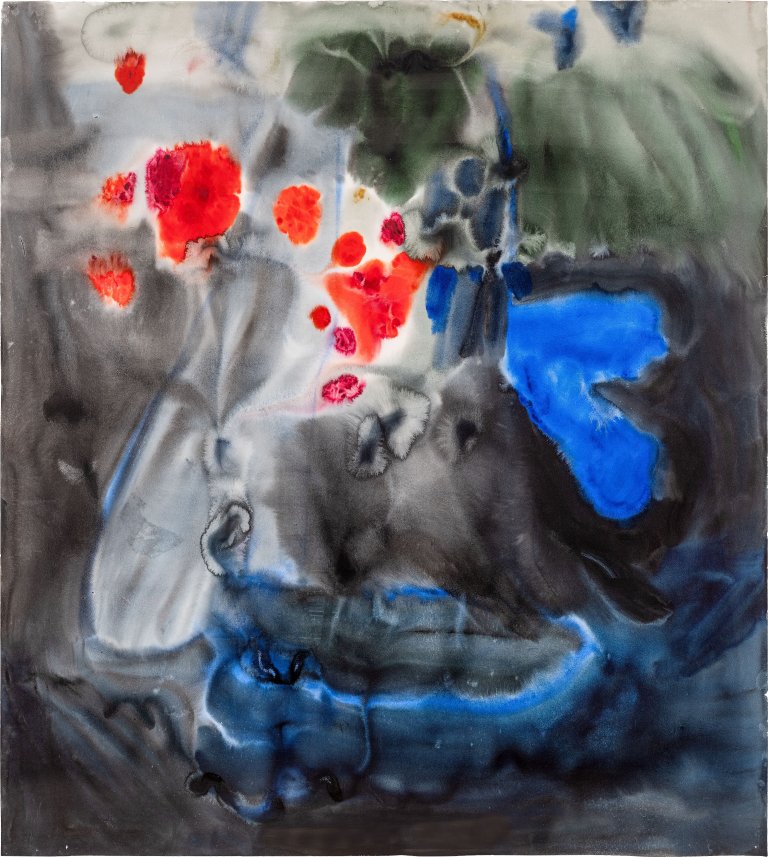 This picture shows the following artwork: Herbert Brandl. Untitled. 1993.