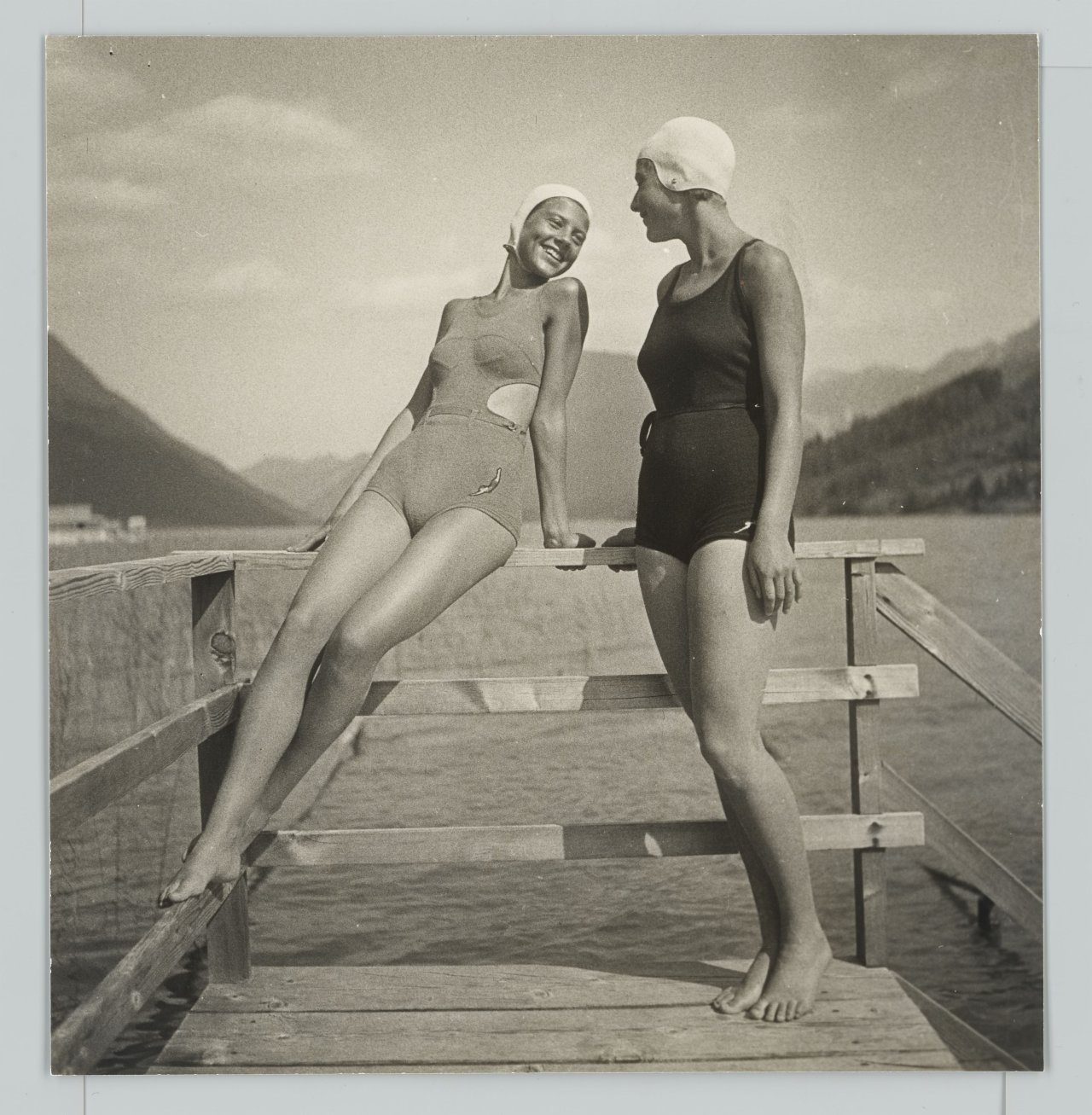 This picture shows the following artwork: Rudolf Koppitz. Weissensee, Kärnten. 1930.