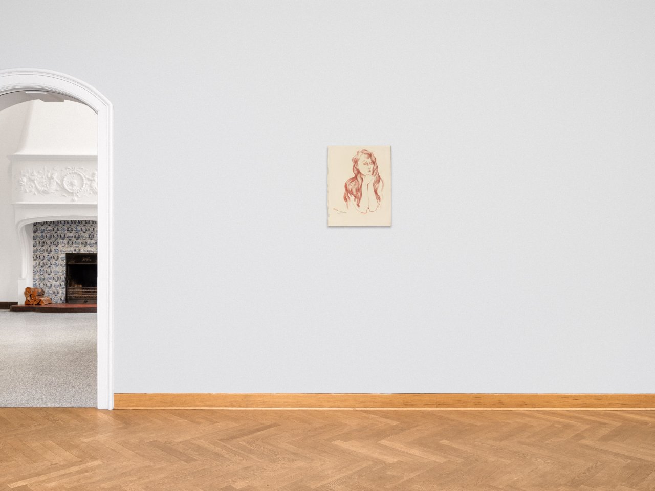 This picture shows the following artwork: Conrad Felixmüller. ”Eva”. 1926.