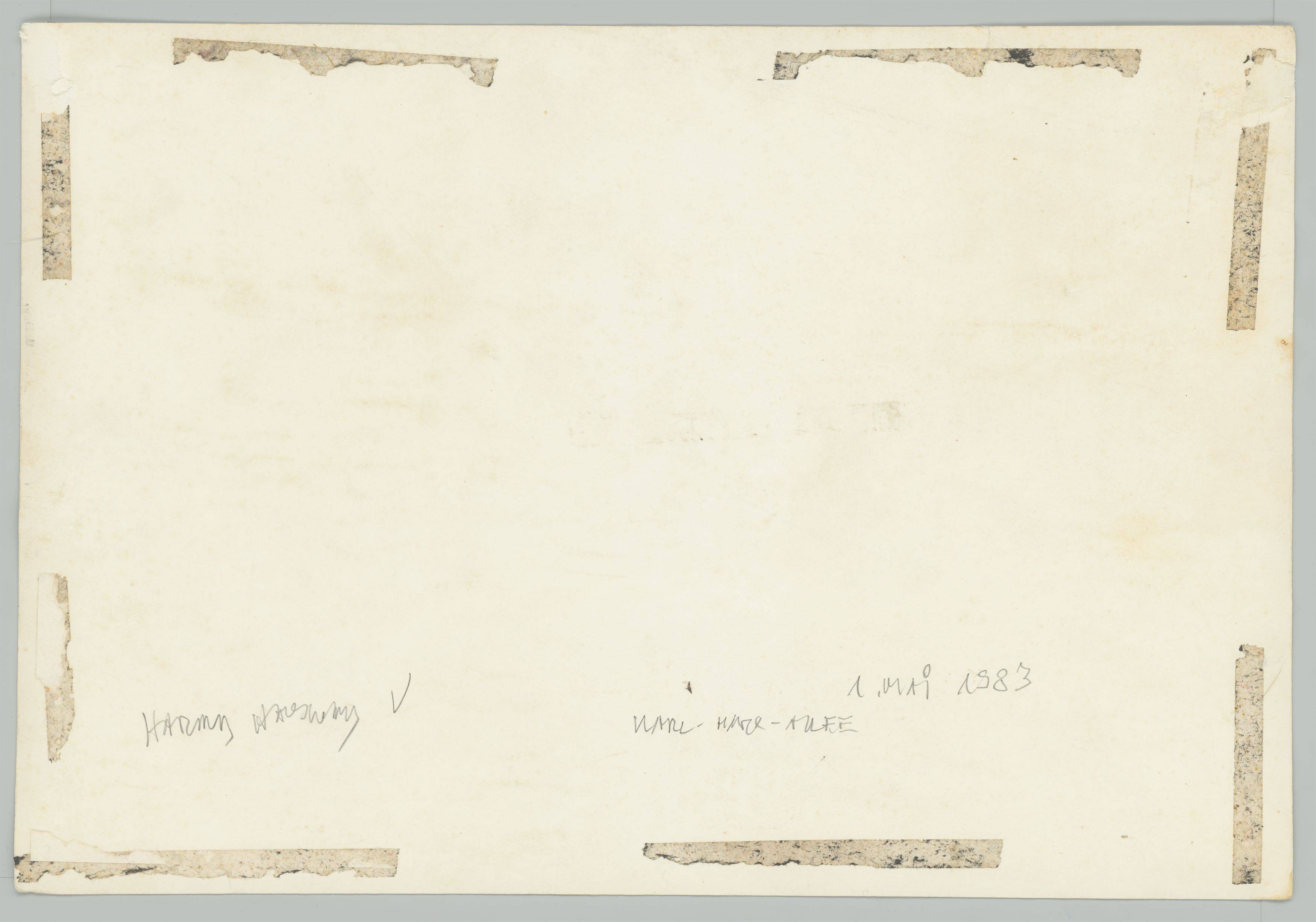 This picture shows the following artwork: Harald Hauswald. ”1. Mai 1983. Karl-Marx-Allee”. 1983.