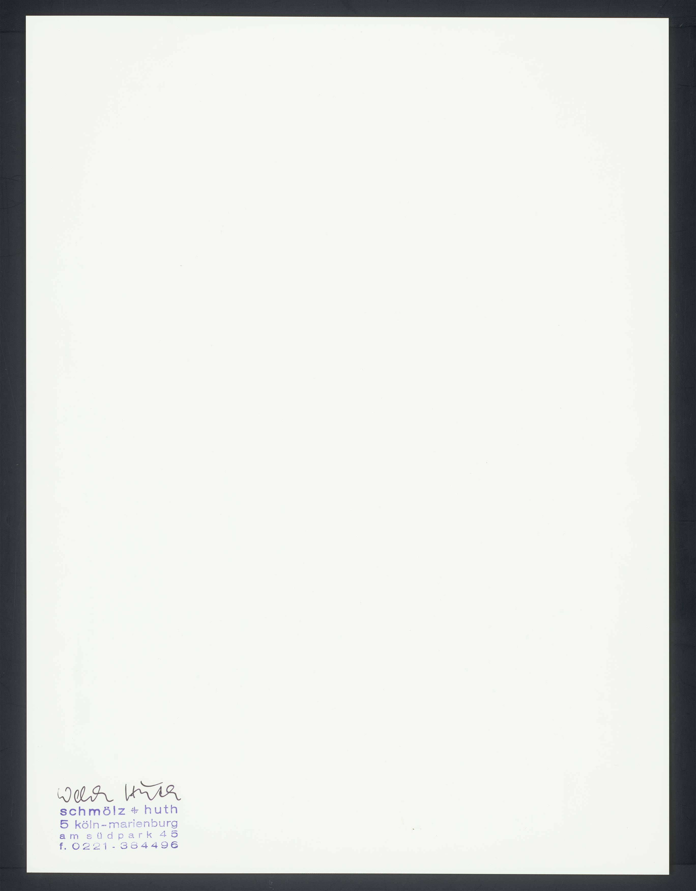 This picture shows the following artwork: Walde Huth. Advertising photographs: 'Schaub Lorenz' Touring Radio / 'Wipp perfekt' Waschmittel / 'Schiesser' Unterwäsche. 1950s/60s.