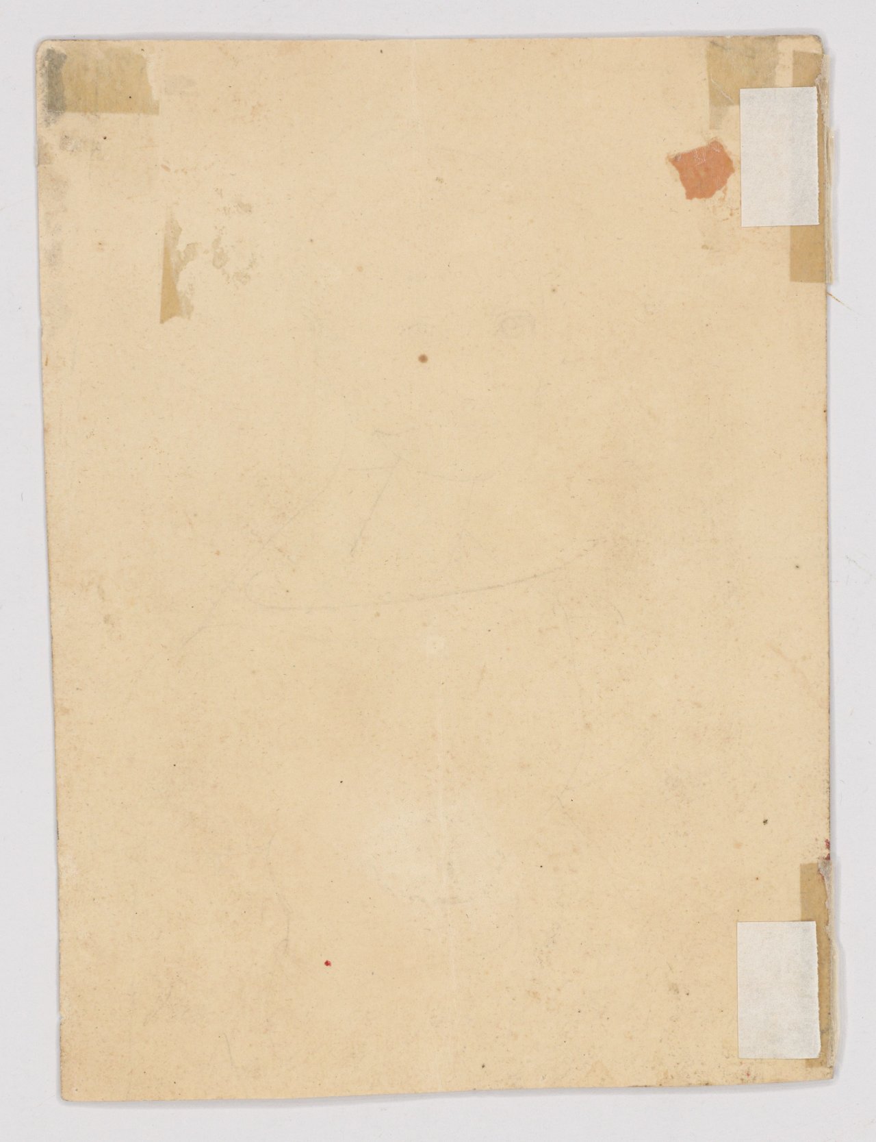 This picture shows the following artwork: Franz Johann Heinrich Nadorp. Self-portrait in Rome. Circa 1830.