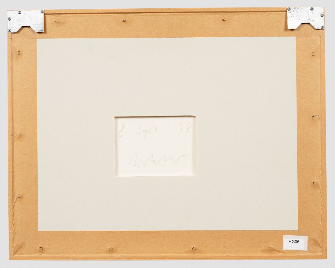 This picture shows the following artwork: Gerhard Richter. ”8. Sept. '98”. 1998.