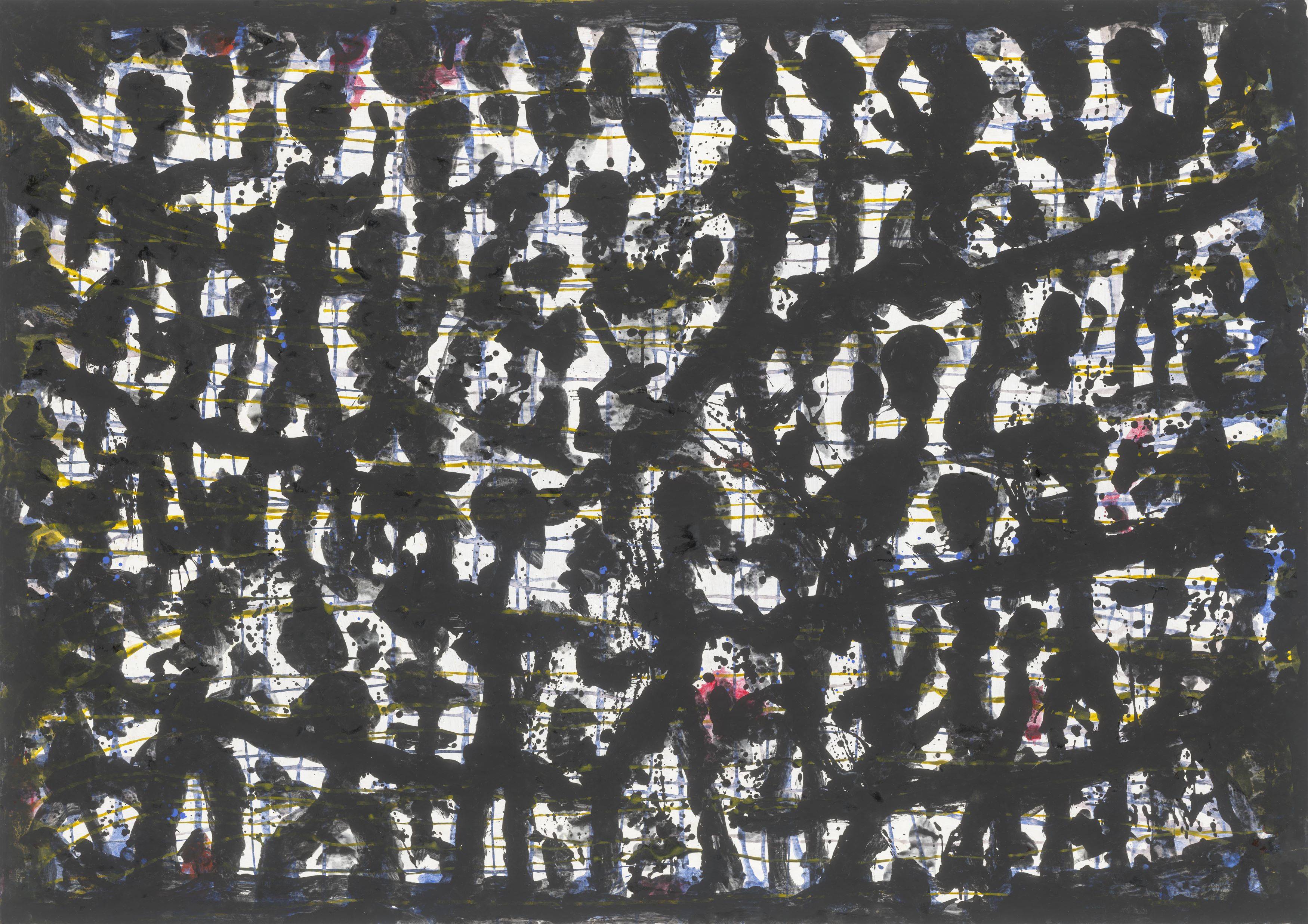 This picture shows the following artwork: Helmut Middendorf. Untitled.