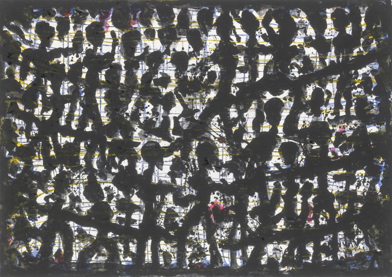 This picture shows the following artwork: Helmut Middendorf. Untitled.