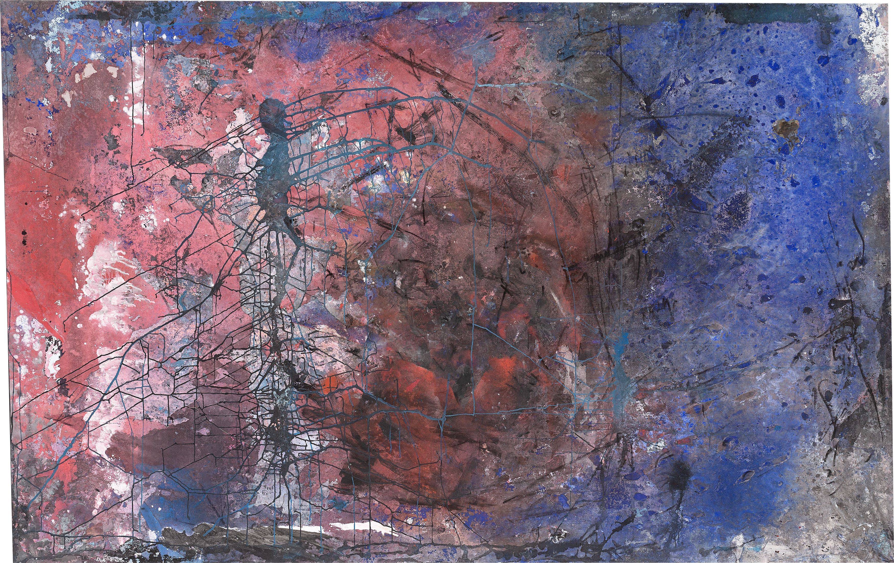 This picture shows the following artwork: Fred Thieler. ”K.II/67”. 1967.