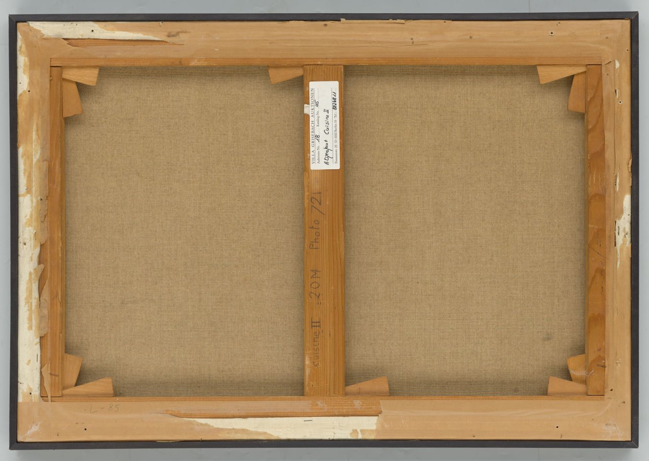 This picture shows the following artwork: Amédée Ozenfant. ”Cuisine”. 1959.